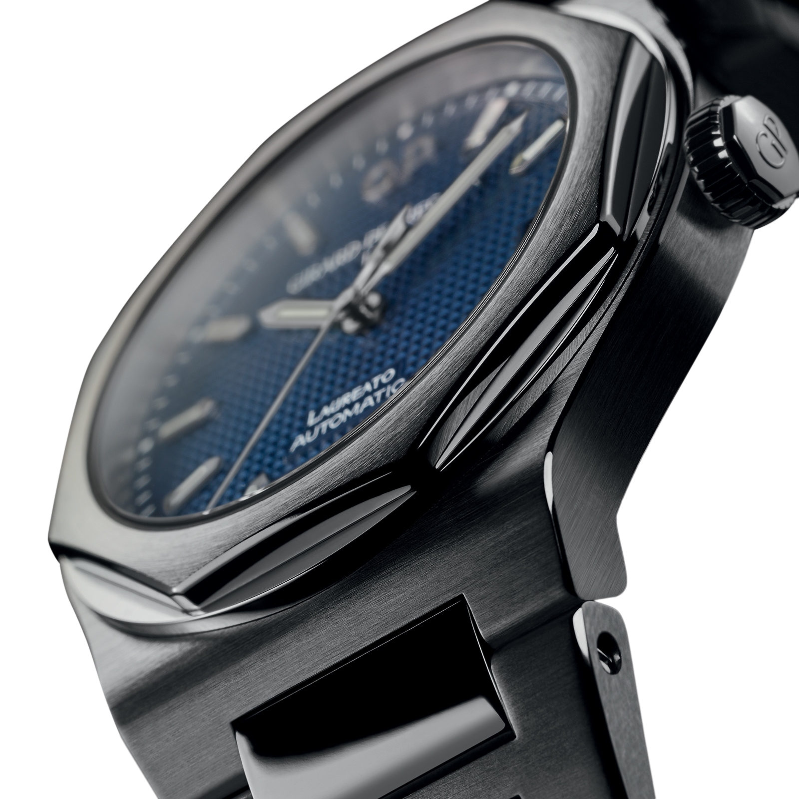 Girard-Perregaux Laureato 42mm Blue Dial Automatic Watch - Stainless Steel - Image 3