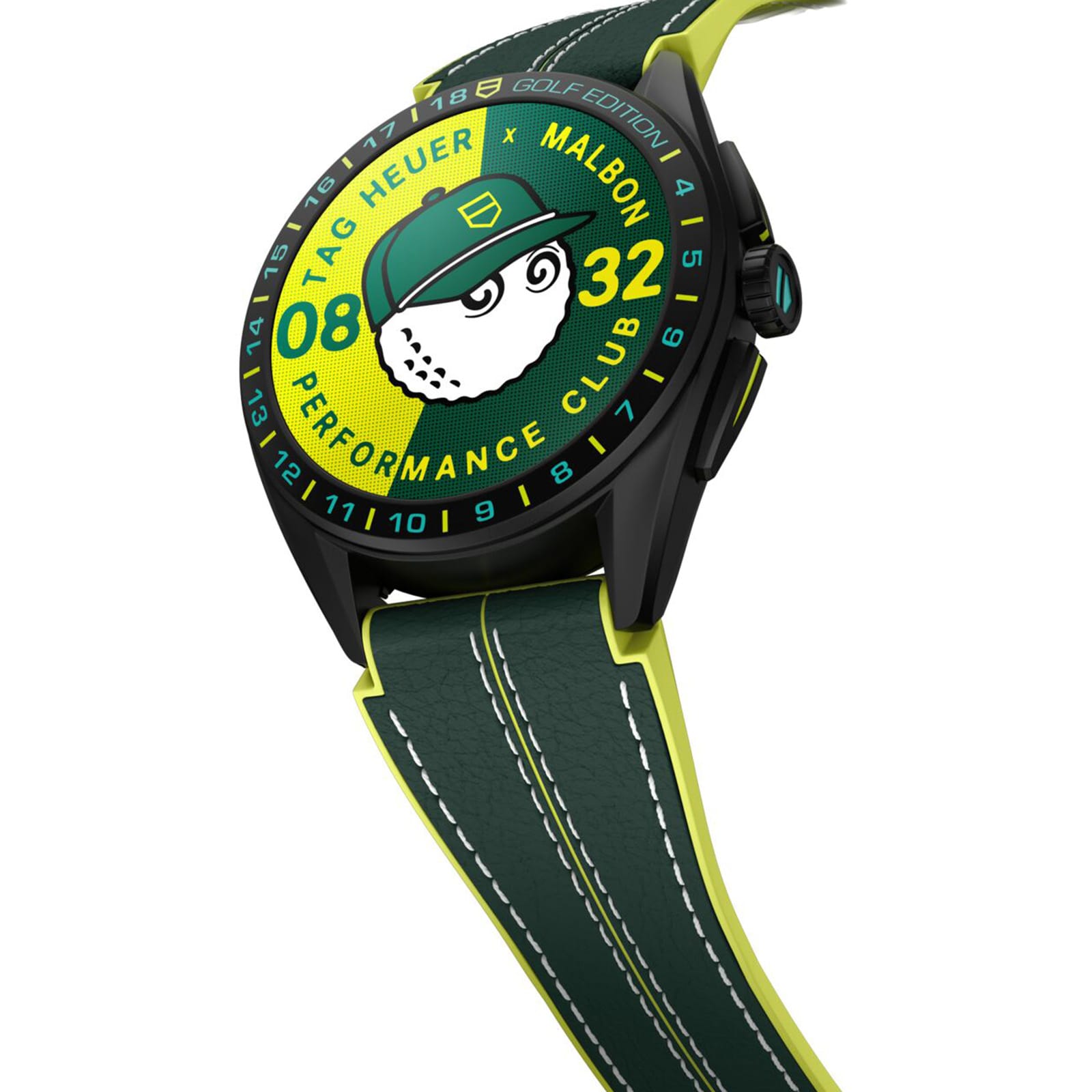 TAG Heuer Connected Smartwatch - 45mm Titanium & PVD Black - Digital Display - Image 3