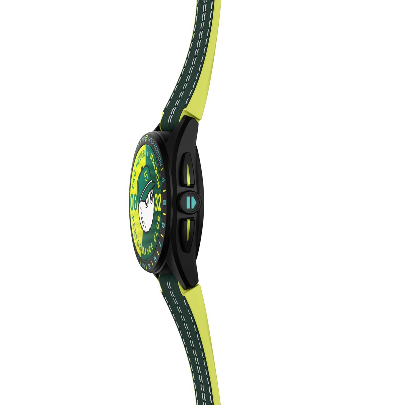 TAG Heuer Connected Smartwatch - 45mm Titanium & PVD Black - Digital Display - Image 4