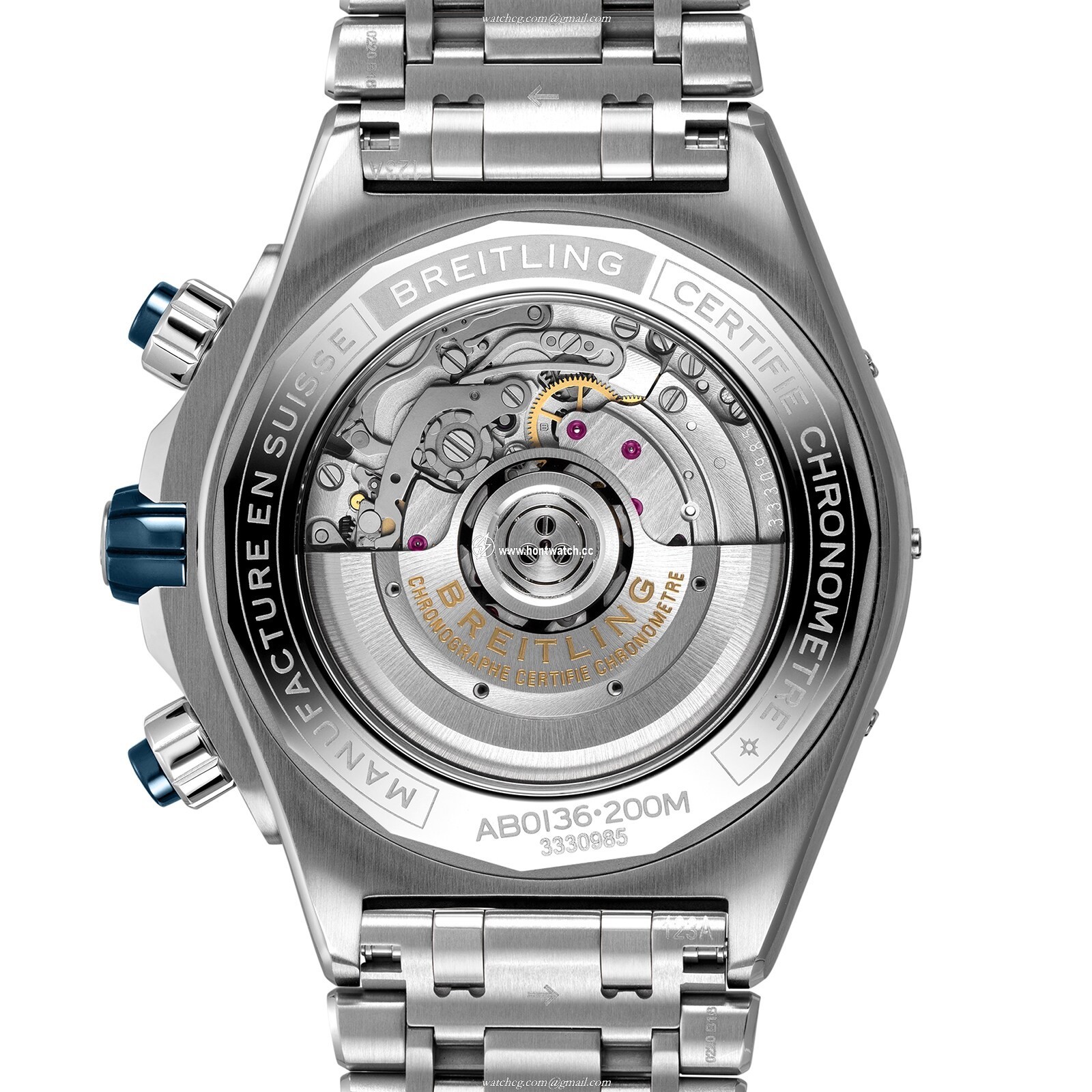Breitling Chronomat AB0136161C1A1 - 44mm Blue Automatic Watch | 200M Water Resistant - Image 2