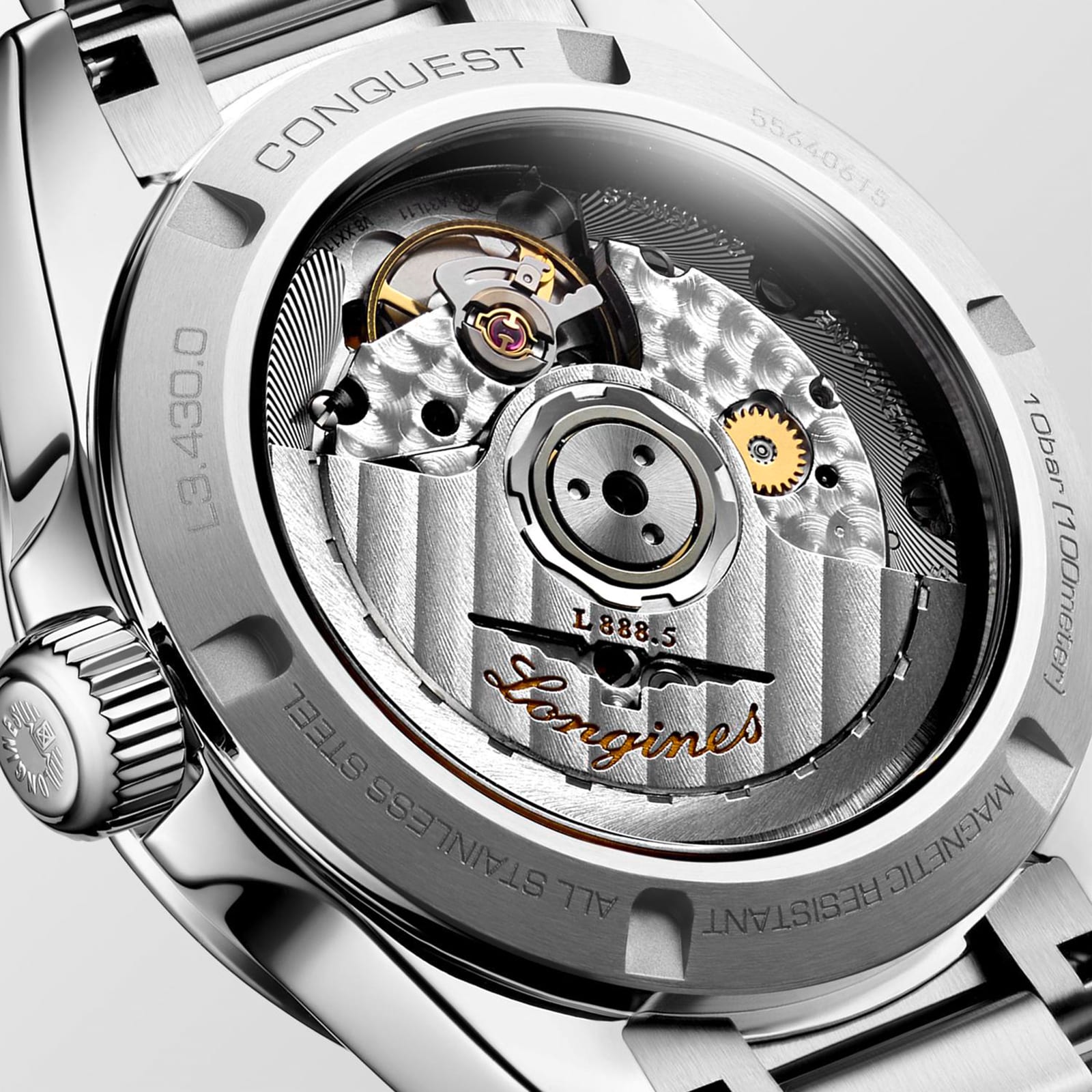 Longines Conquest L34300876 | 34mm Automatic Watch | Mother of Pearl Dial - Image 3