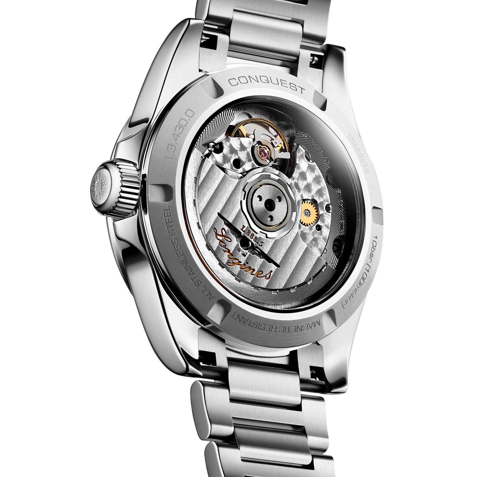 Longines Conquest L34300876 | 34mm Automatic Watch | Mother of Pearl Dial - Image 4