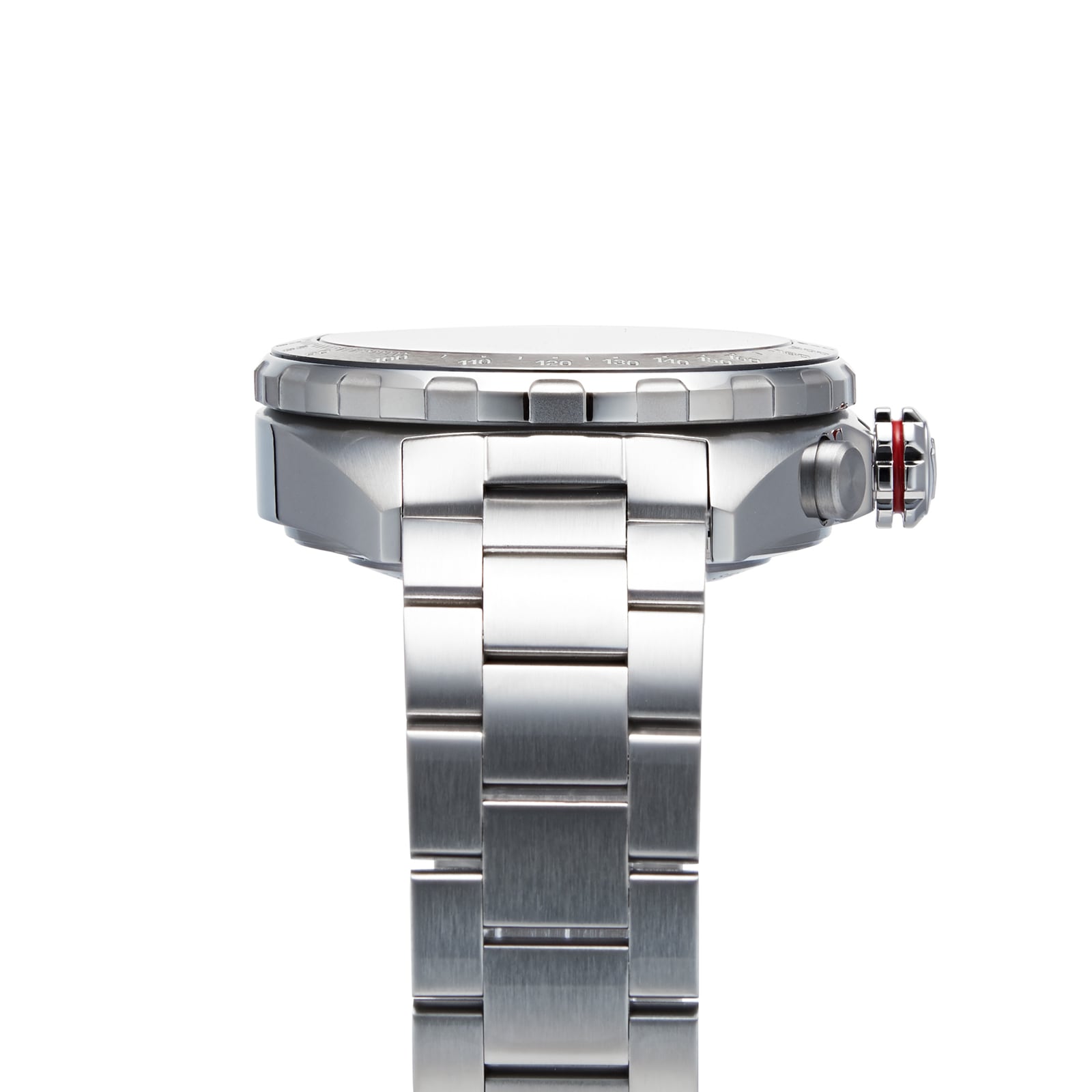 TAG Heuer Formula 1 Automatic Grey Dial Watch - 44mm Stainless Steel - Image 4