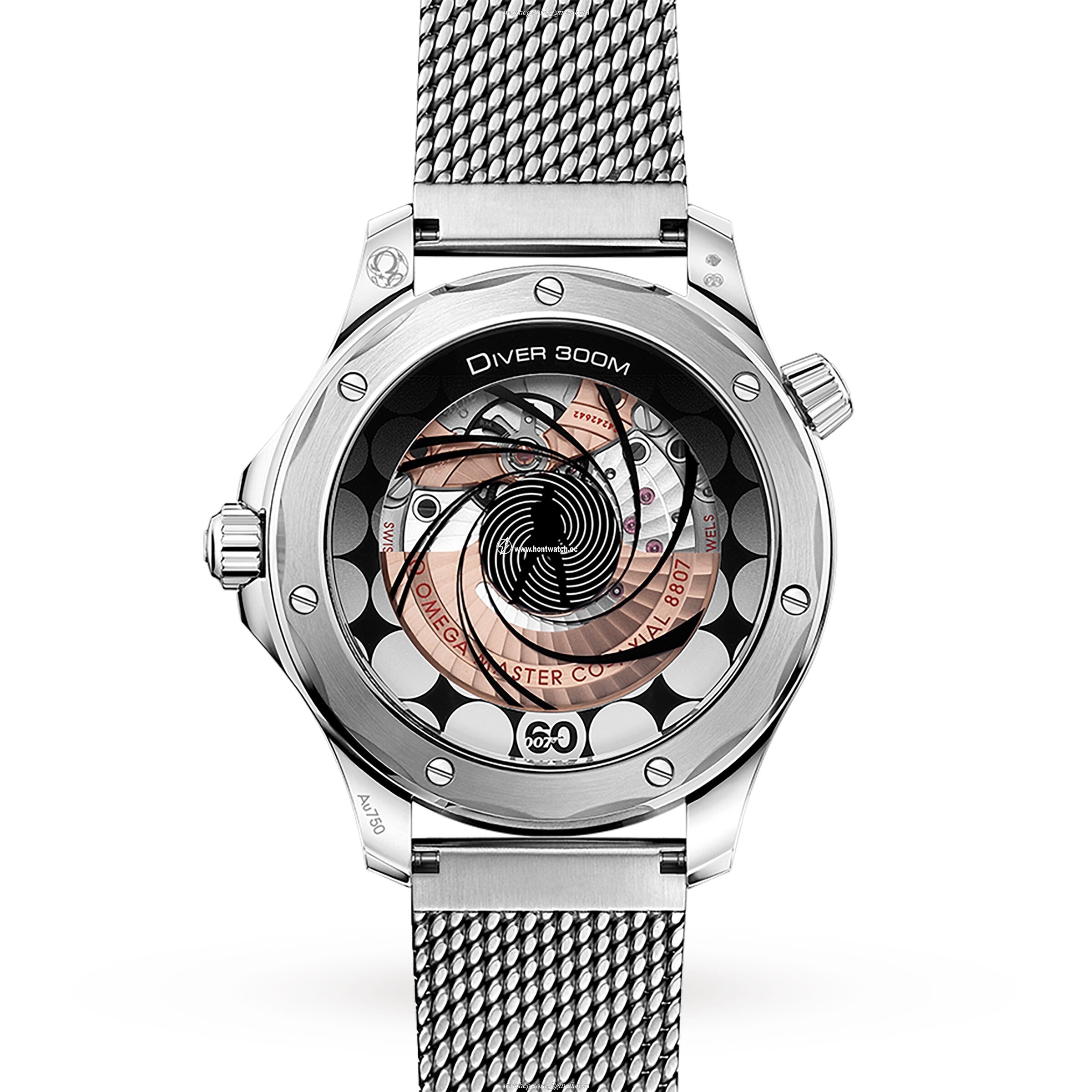 Omega Seamaster Diver 300M 42mm Automatic Grey Dial 18ct White Gold - Image 2
