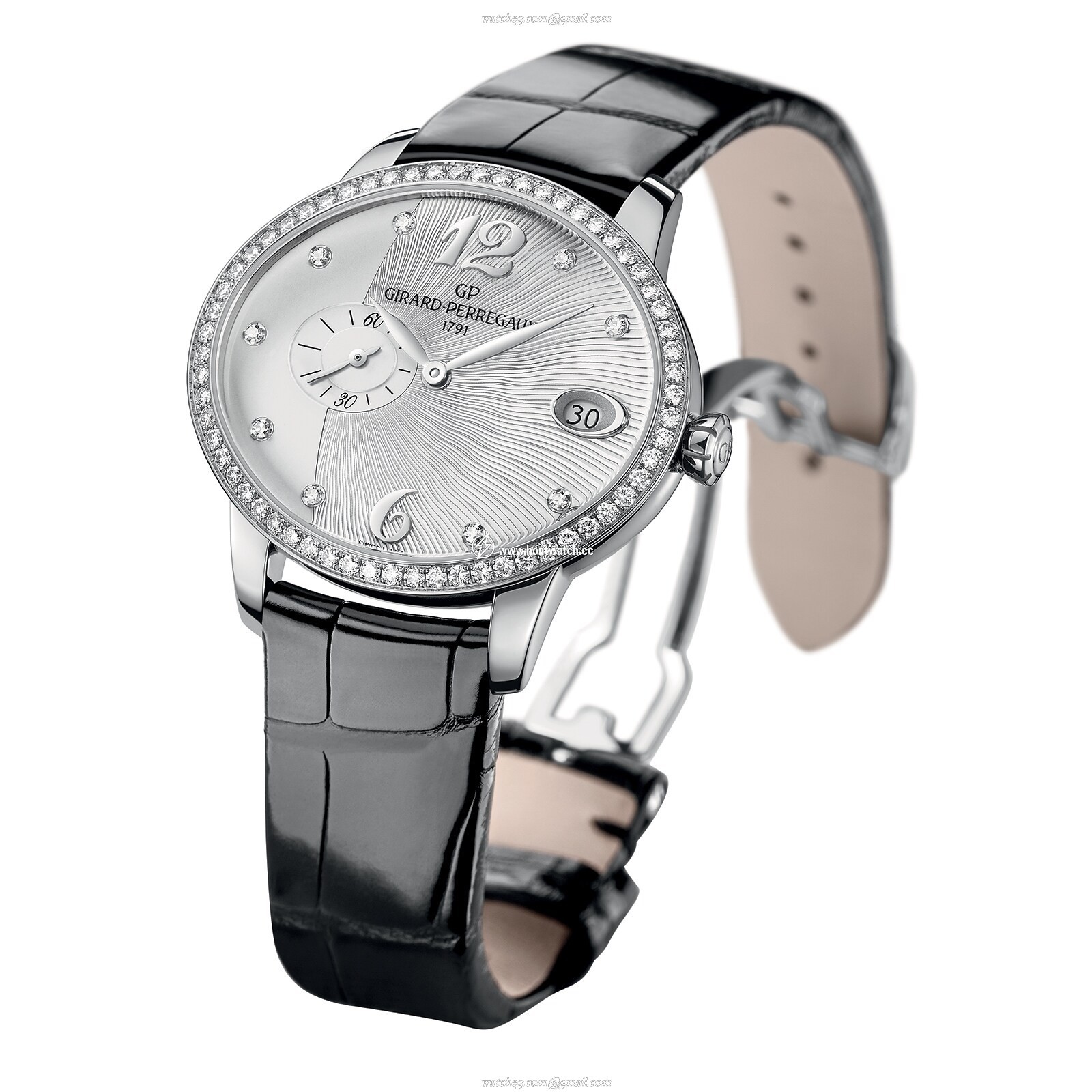Girard-Perregaux Cats Eye Automatic Watch - Silver Dial - 35mm Stainless Steel - Image 2