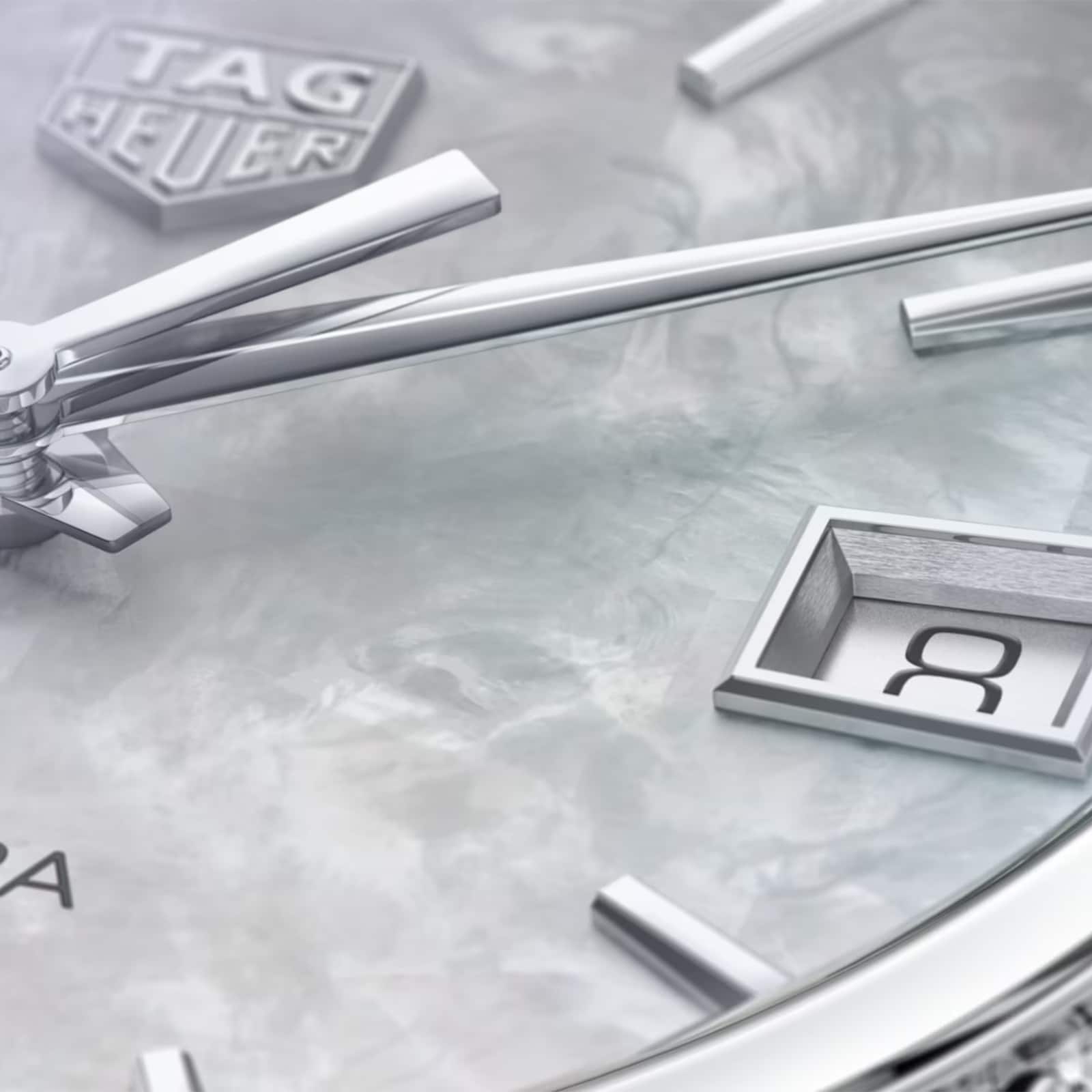 TAG Heuer Carrera Replica - 36mm Stainless Steel & Mother Of Pearl Dial - Image 3