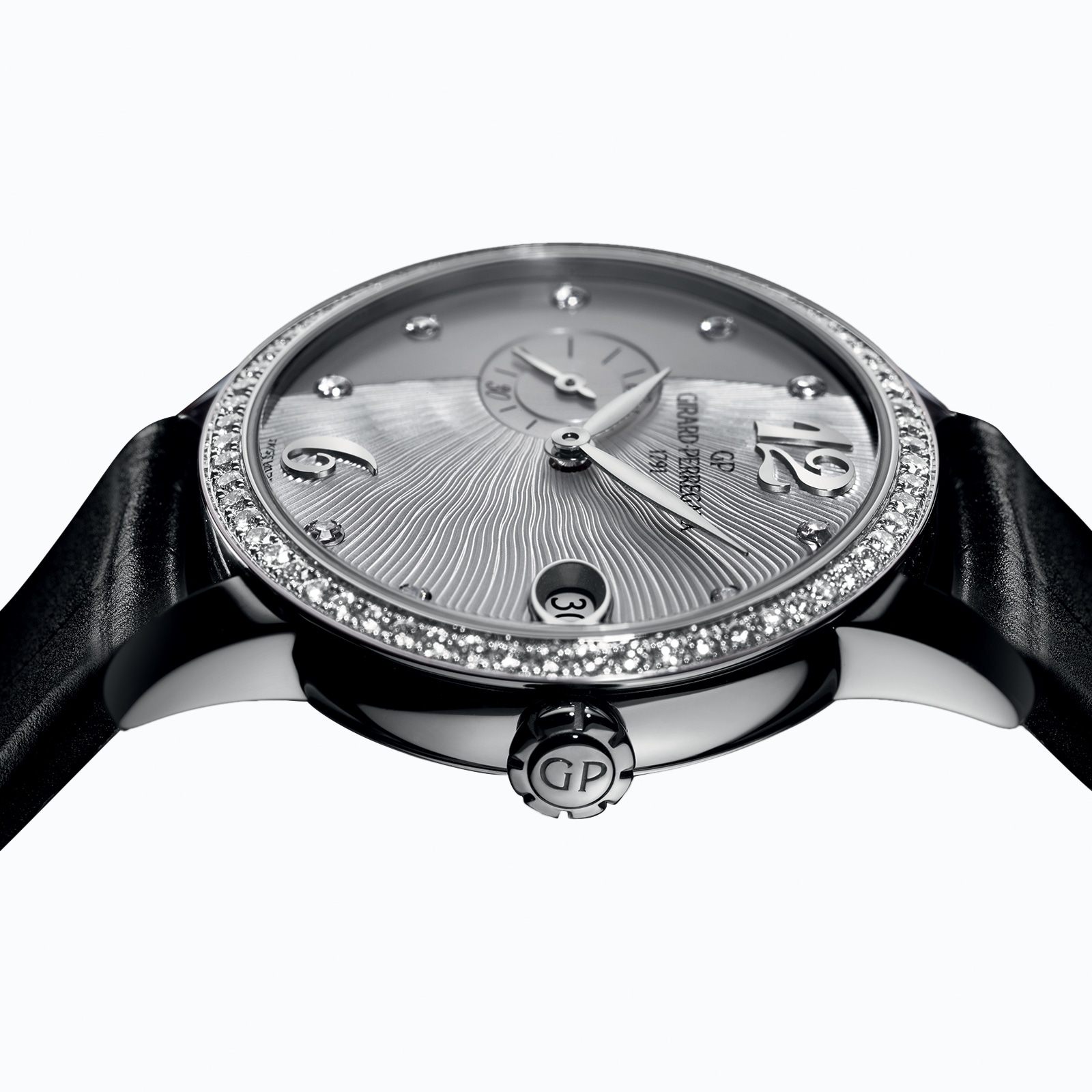 Girard-Perregaux Cats Eye Automatic Watch - Silver Dial - 35mm Stainless Steel - Image 3