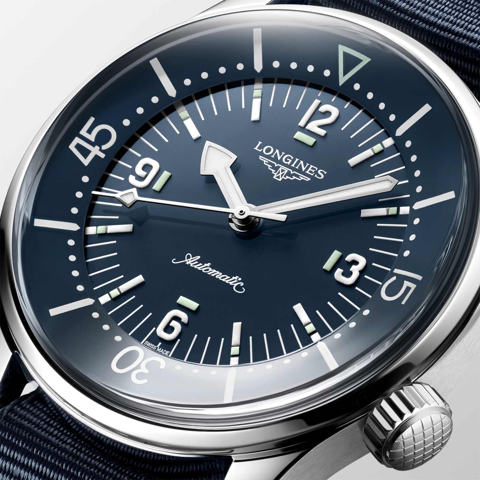Longines Legend Diver L37644902 | 39mm Automatic Blue Dial | Stainless Steel - Image 4