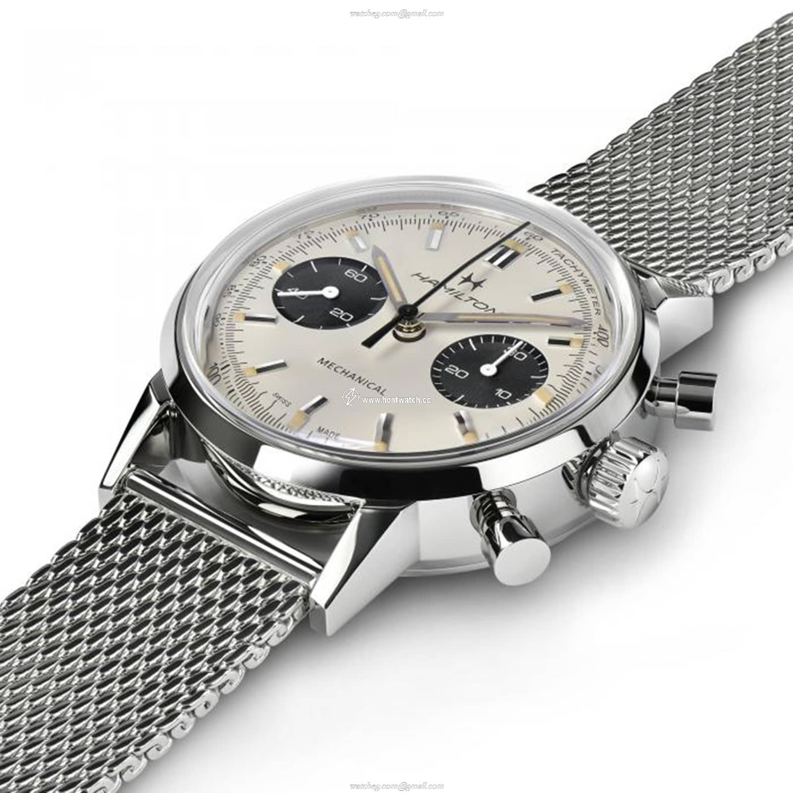 Hamilton American Classic H38429110 - 40mm White Dial Mechanical Watch - Image 2