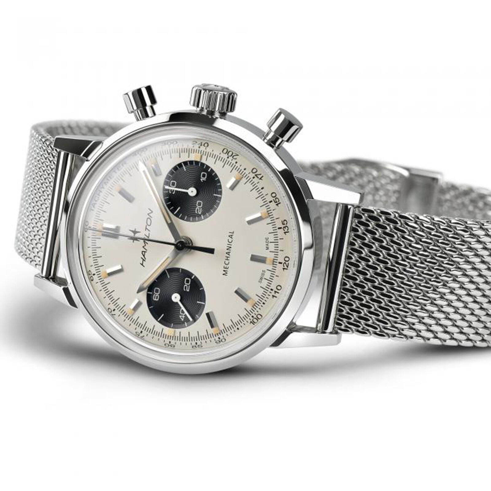 Hamilton American Classic H38429110 - 40mm White Dial Mechanical Watch - Image 3