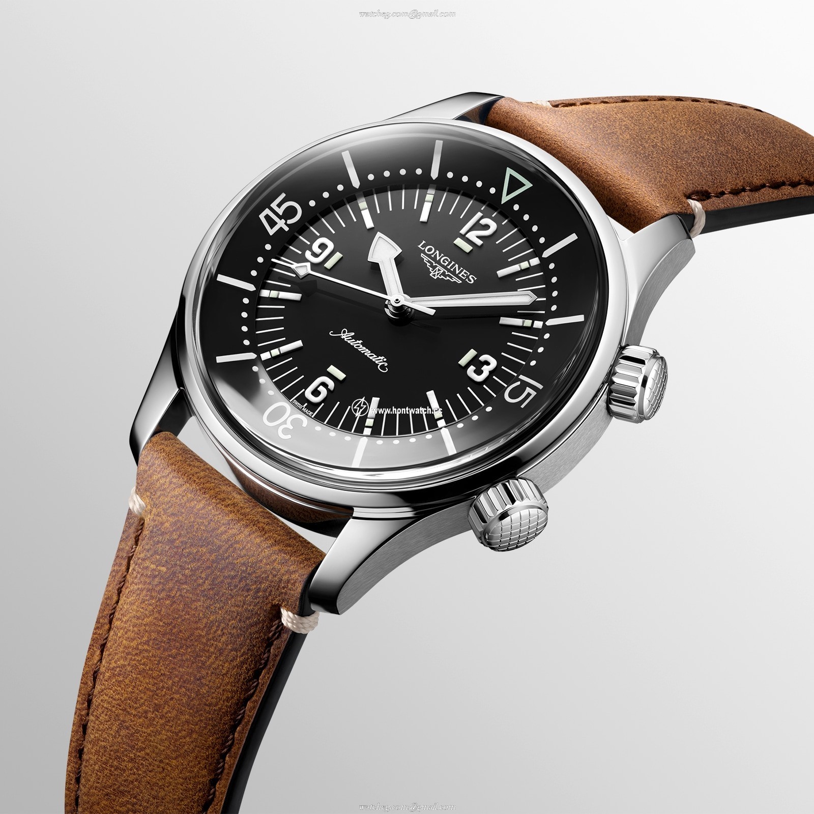 Longines Legend Diver L37644500 | 39mm Automatic Black Dial - Stainless Steel - Image 2