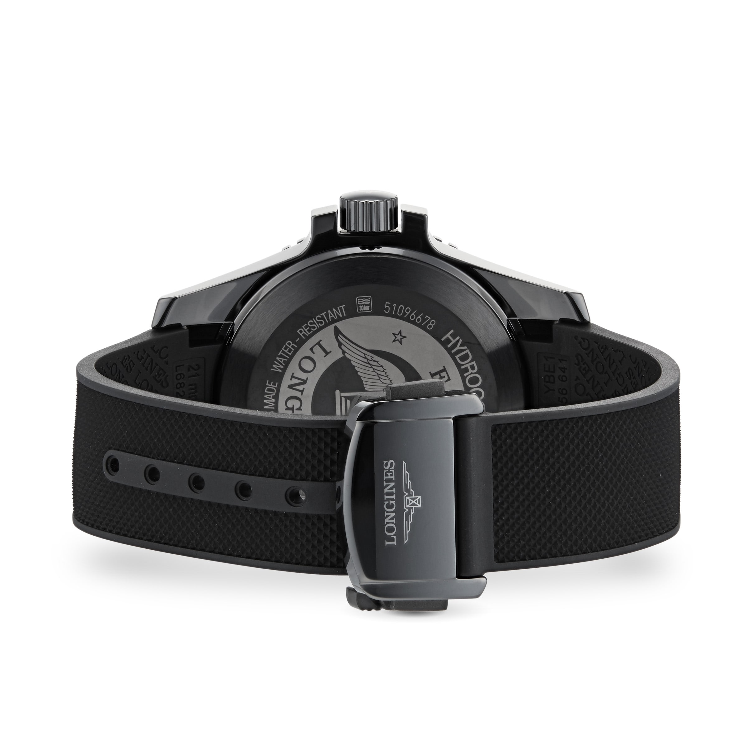 Longines HydroConquest L37844569 | 43mm Ceramic Automatic Black Watch - Image 3