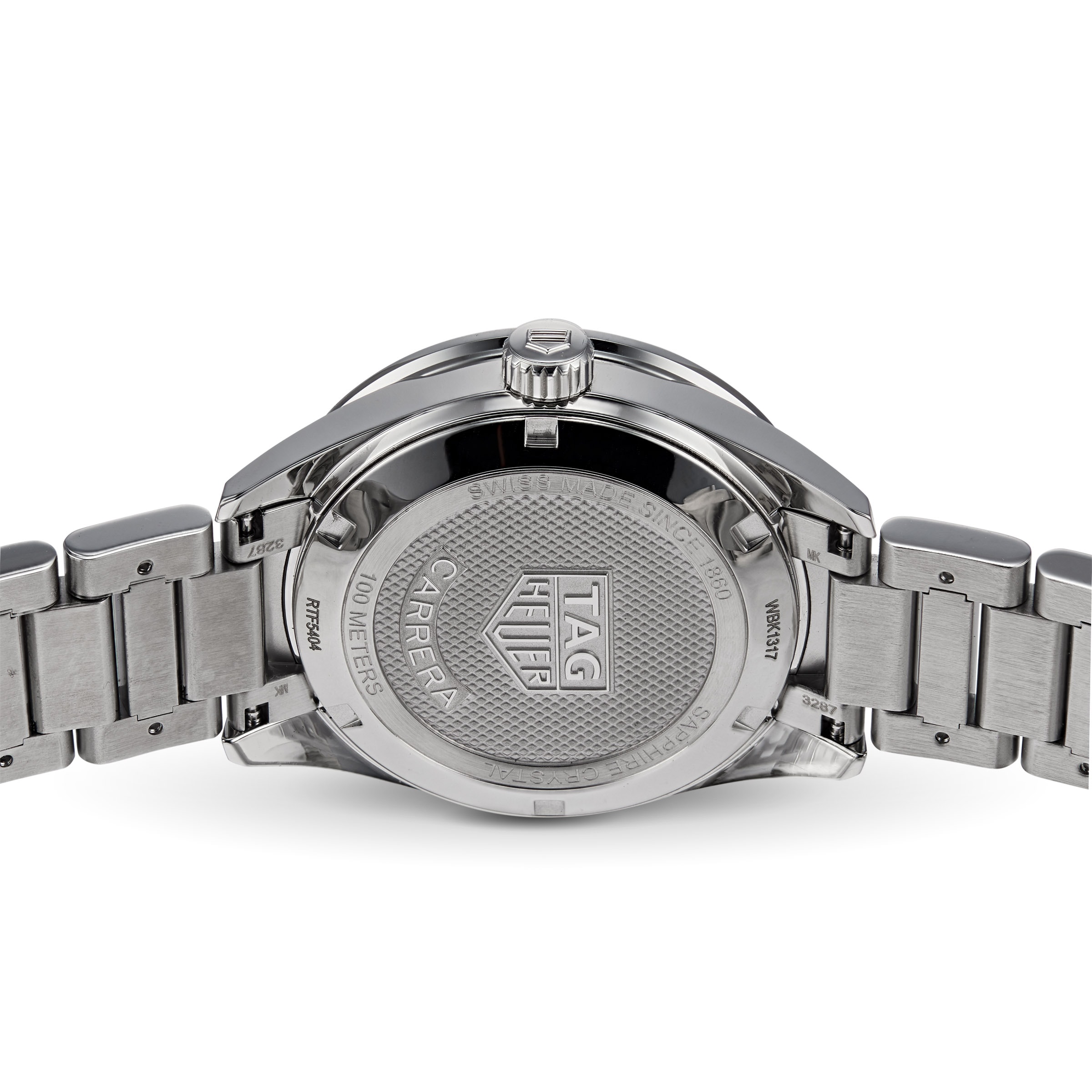 TAG Heuer Carrera WBK1316.BA0652 - 36mm Stainless Steel Quartz Watch - Image 4