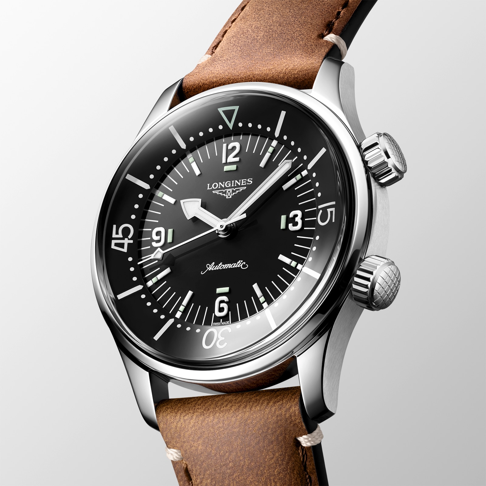 Longines Legend Diver L37644500 | 39mm Automatic Black Dial - Stainless Steel - Image 3