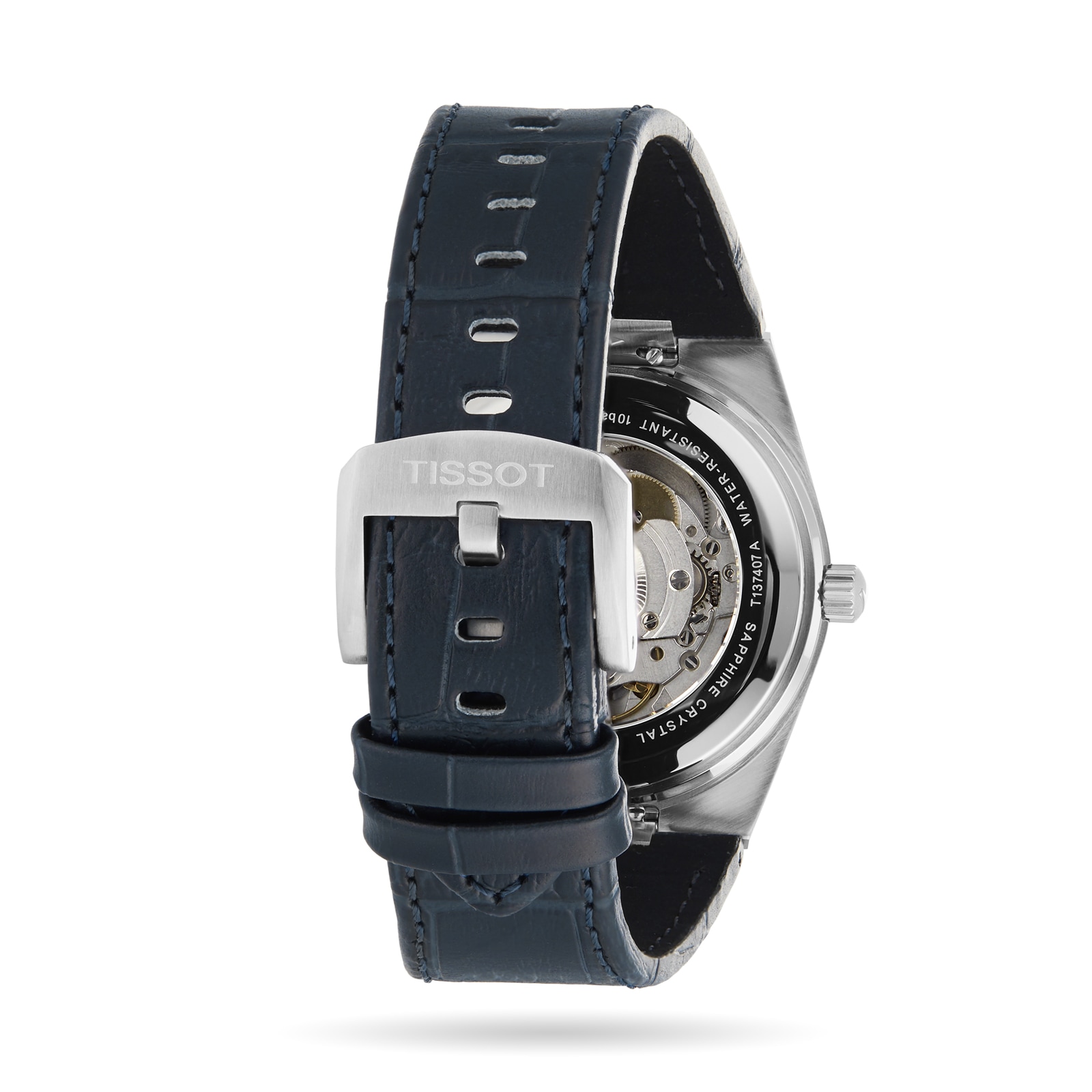 Tissot PRX Automatic Blue Watch - 40mm Stainless Steel - 100M Water Resistant - Image 3