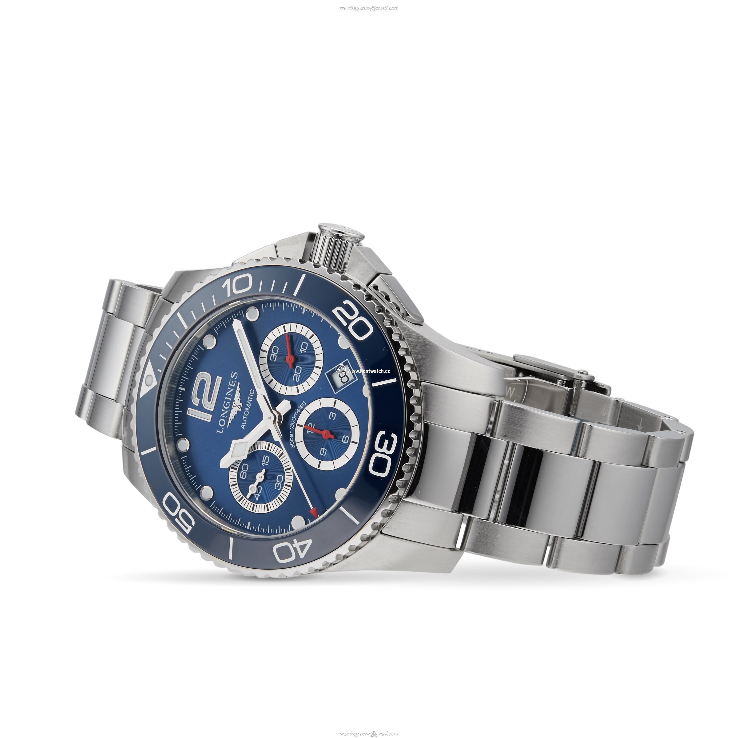 Longines HydroConquest L38834966 | 43mm Blue Automatic Watch | 300m Water Resistant - Image 2