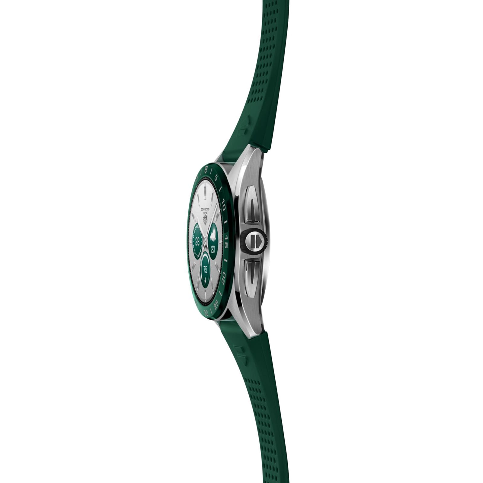 TAG Heuer Connected Smartwatch - 45mm Stainless Steel - Black Dial - Replica - Image 3