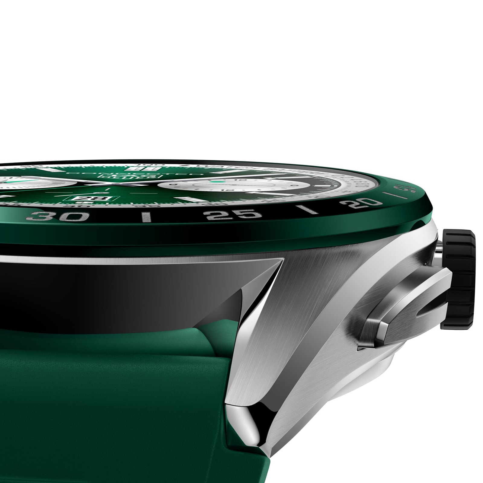 TAG Heuer Connected Smartwatch - 45mm Stainless Steel - Black Dial - Replica - Image 4