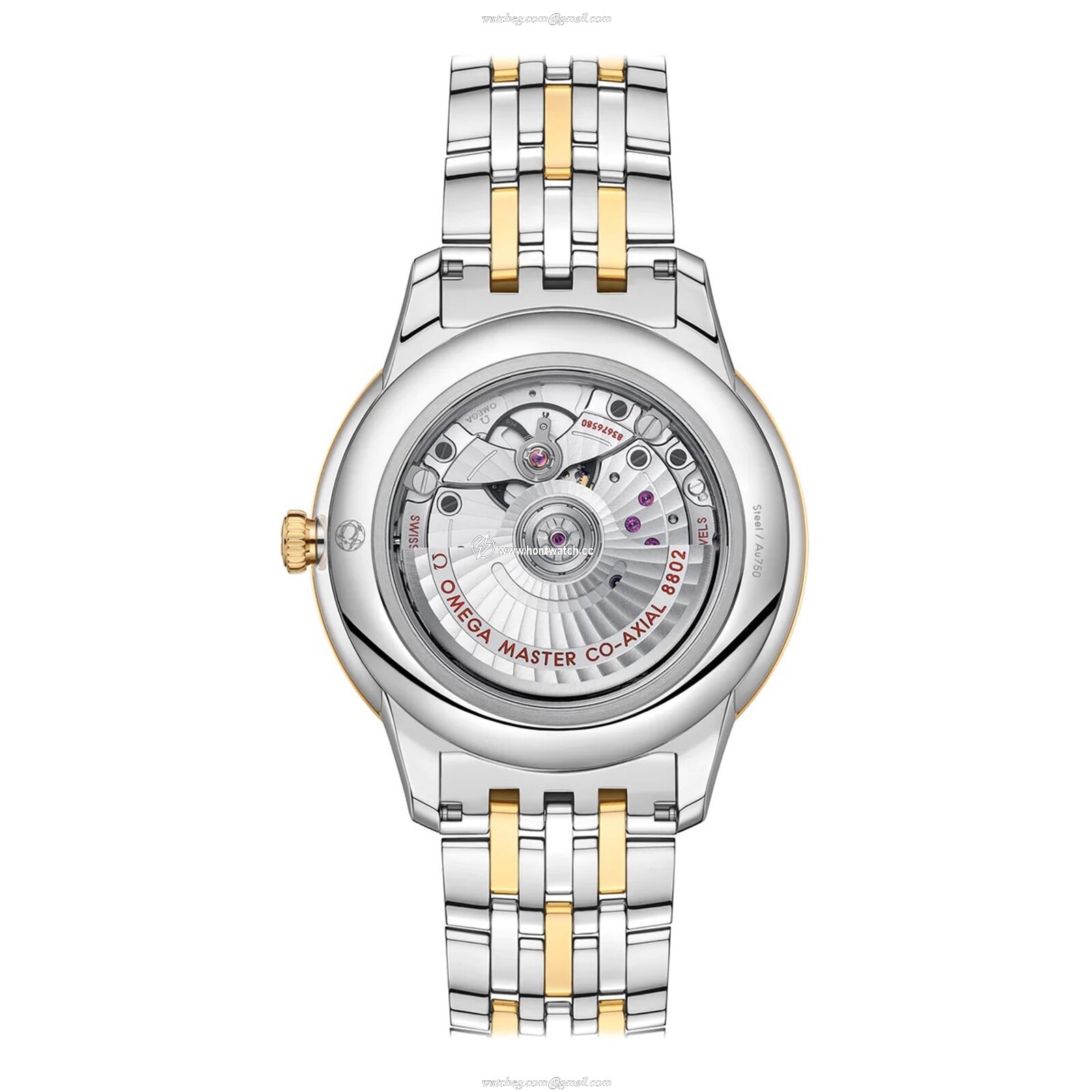Omega De Ville Prestige Automatic Watch - 41mm Champagne Dial - Steel & Gold - Image 2