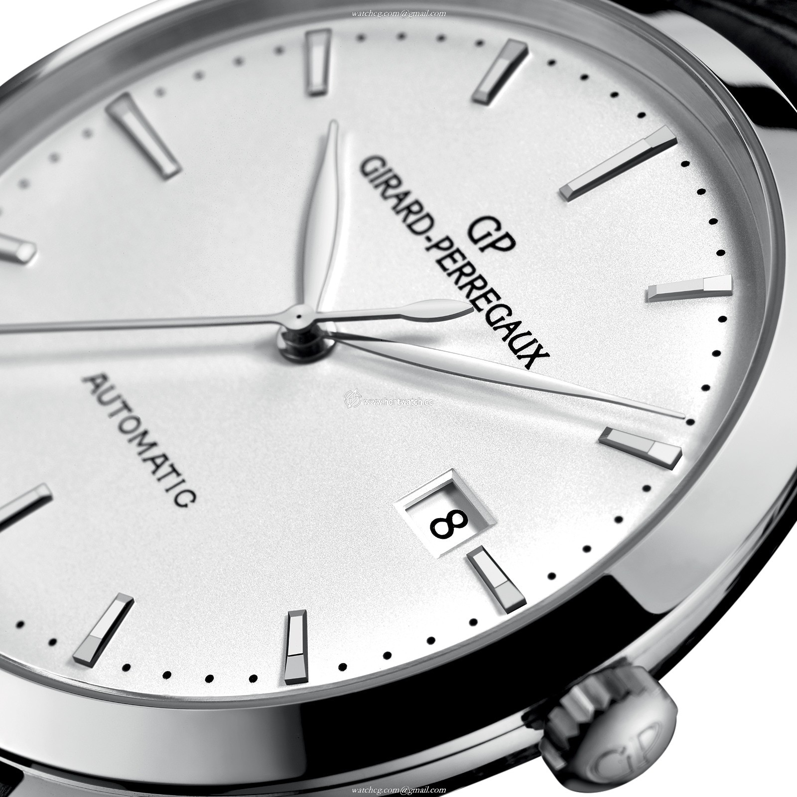 Girard-Perregaux 1966 Automatic Watch - 40mm Stainless Steel Silver Dial - Image 2
