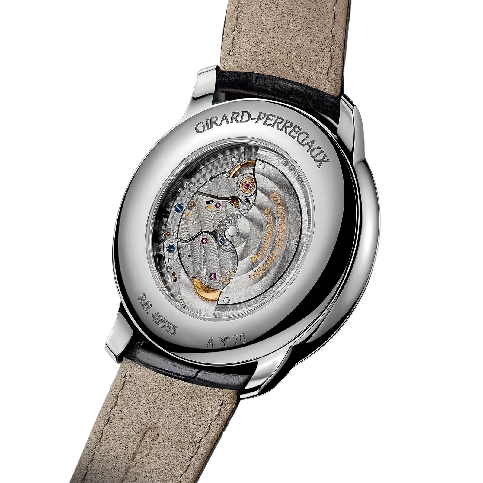Girard-Perregaux 1966 Automatic Watch - 40mm Stainless Steel Silver Dial - Image 3