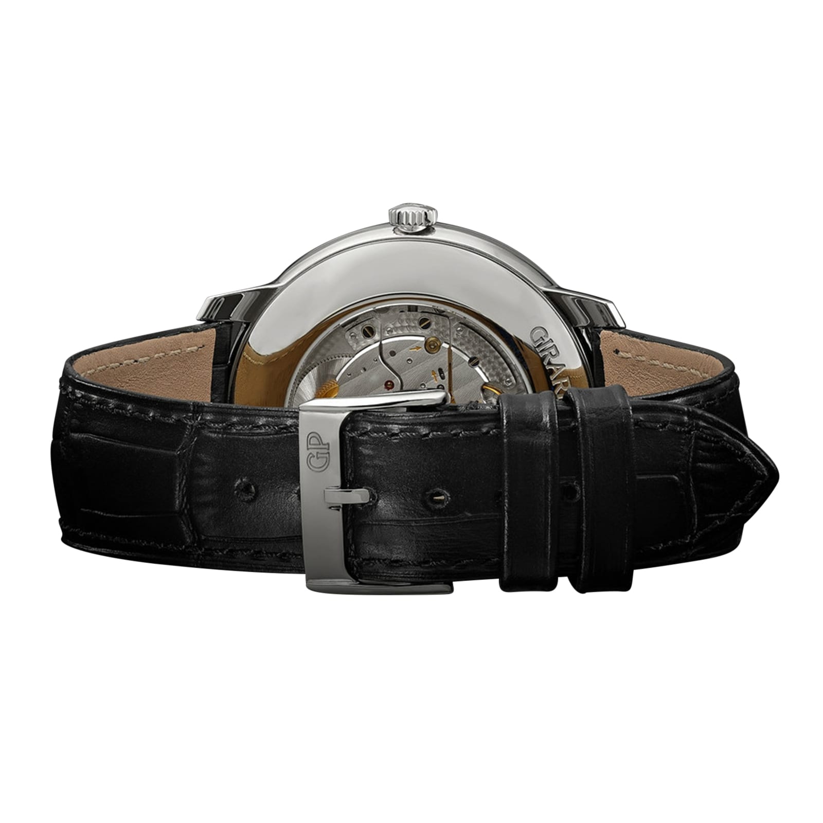 Girard-Perregaux 1966 Automatic Watch - 40mm Stainless Steel Silver Dial - Image 4
