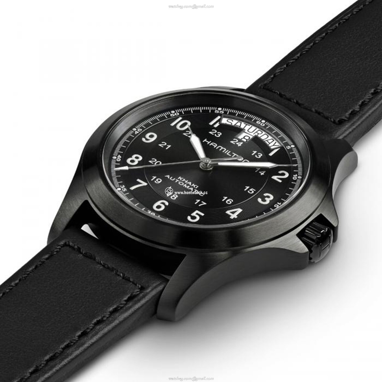 Hamilton Khaki Field H64465733 Automatic Black - 40mm Stainless Steel - Image 2