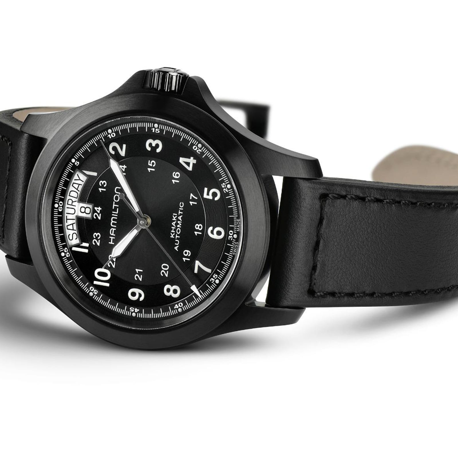 Hamilton Khaki Field H64465733 Automatic Black - 40mm Stainless Steel - Image 3