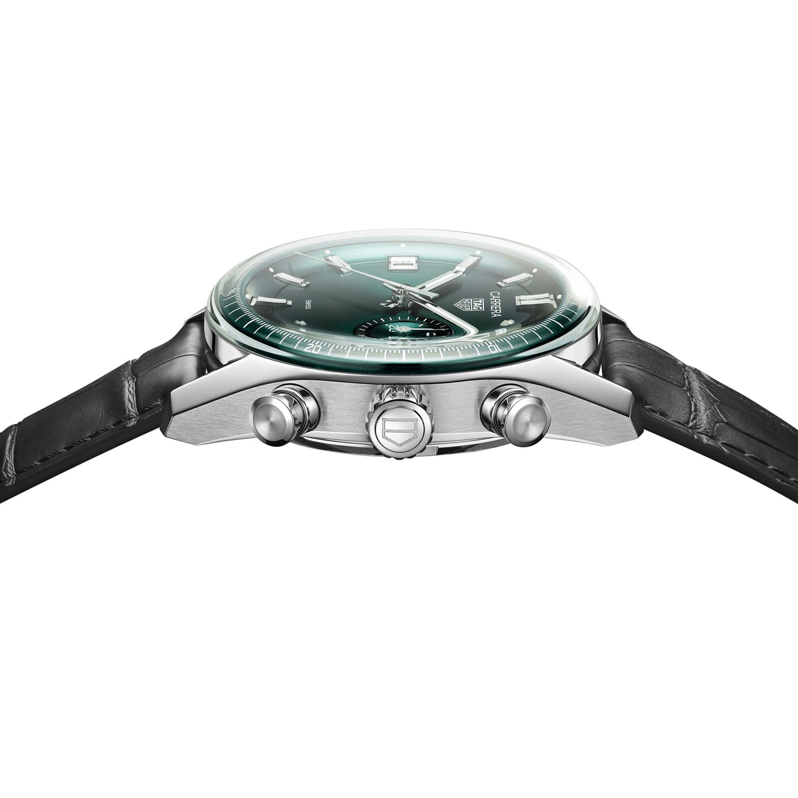 TAG Heuer Carrera CBS2211.FC6545 - 39mm Automatic Green Dial - Stainless Steel - Image 4