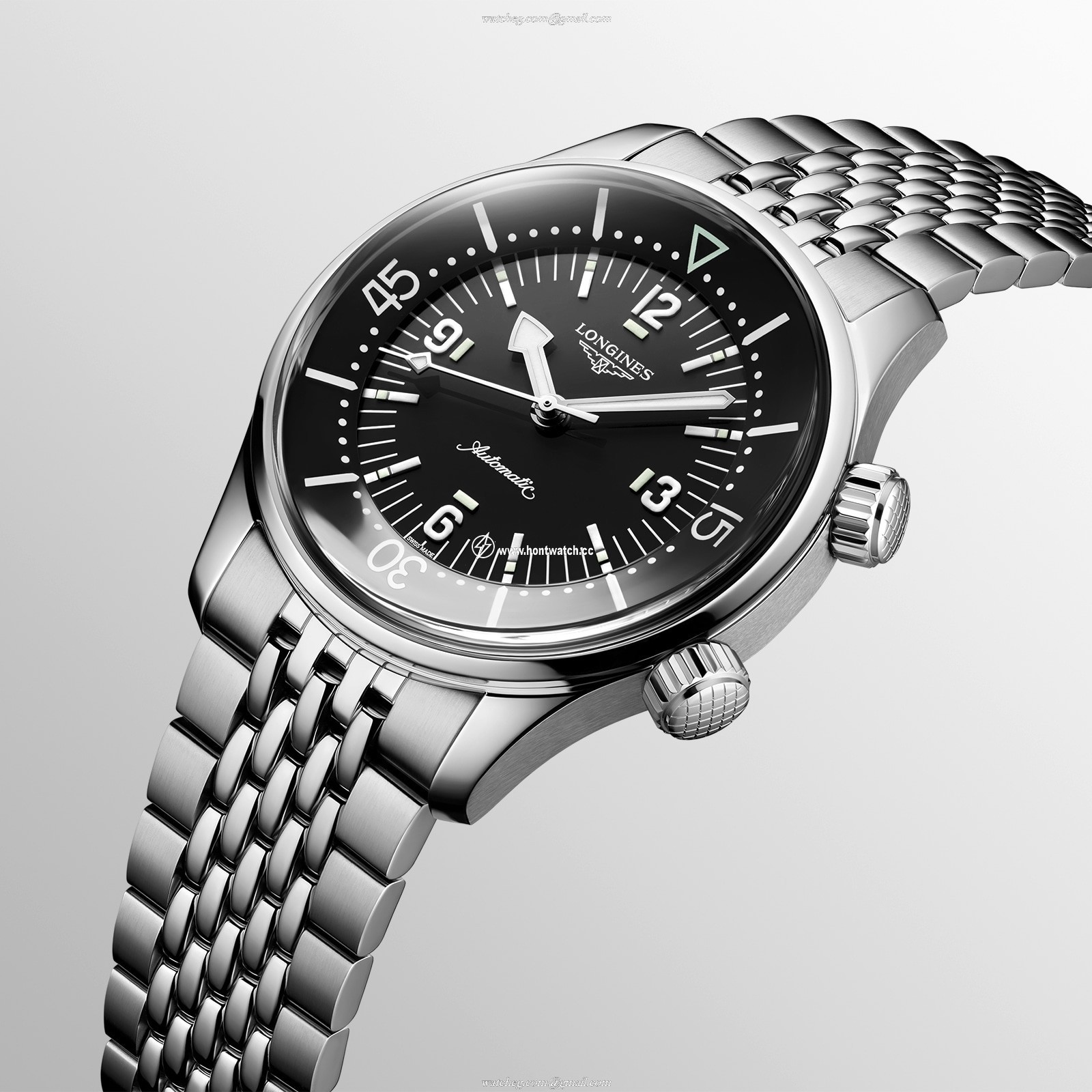 Longines Legend Diver L37644506 | 39mm Automatic Black Dial | Stainless Steel - Image 2
