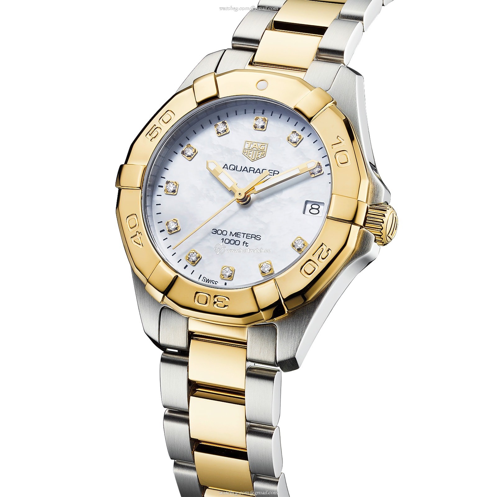 TAG Heuer Aquaracer WBD1322.BB0320 | 32mm Quartz | Mother of Pearl Dial - Image 2