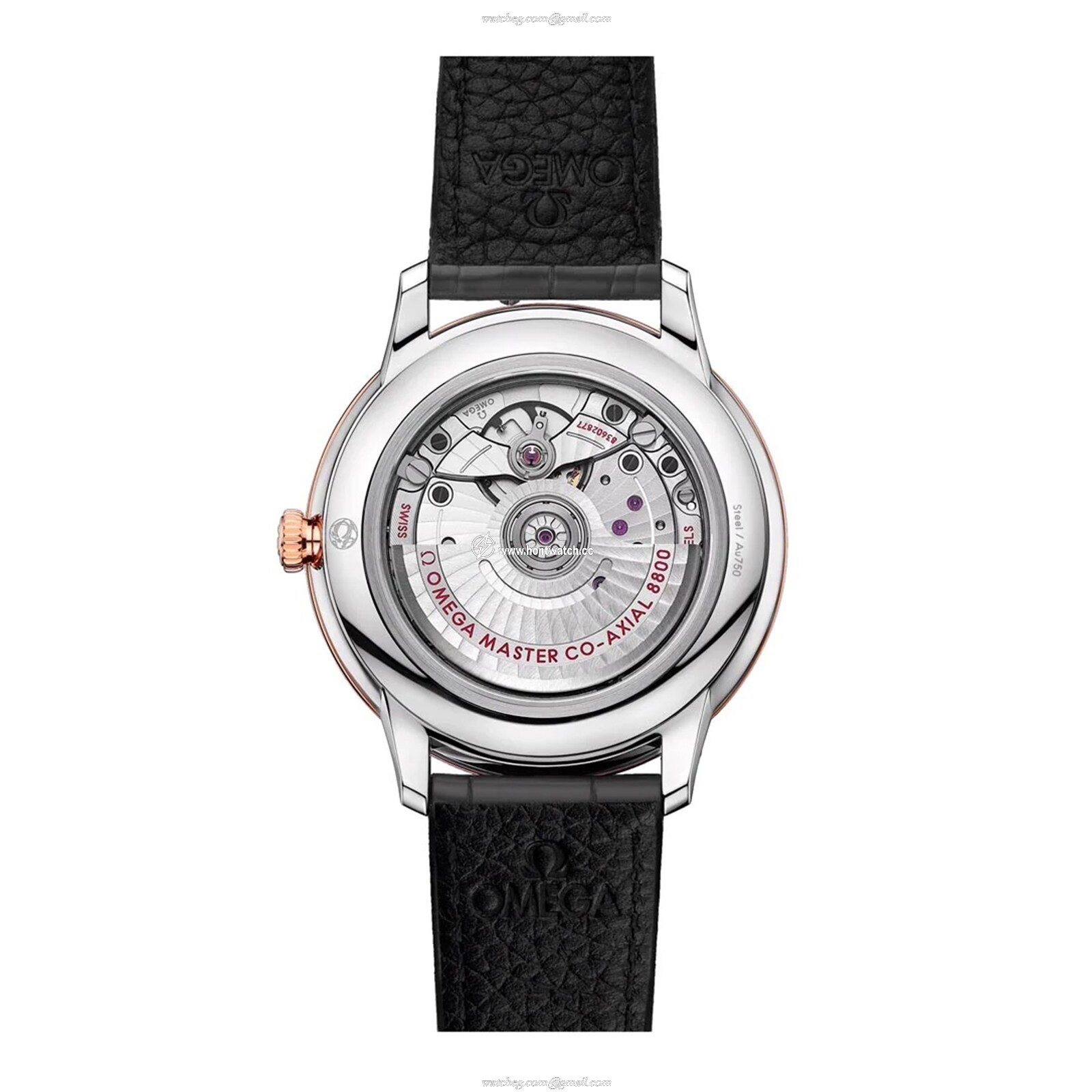 Omega De Ville Prestige 40mm Automatic Grey Dial - Stainless Steel & Rose Gold - Image 2