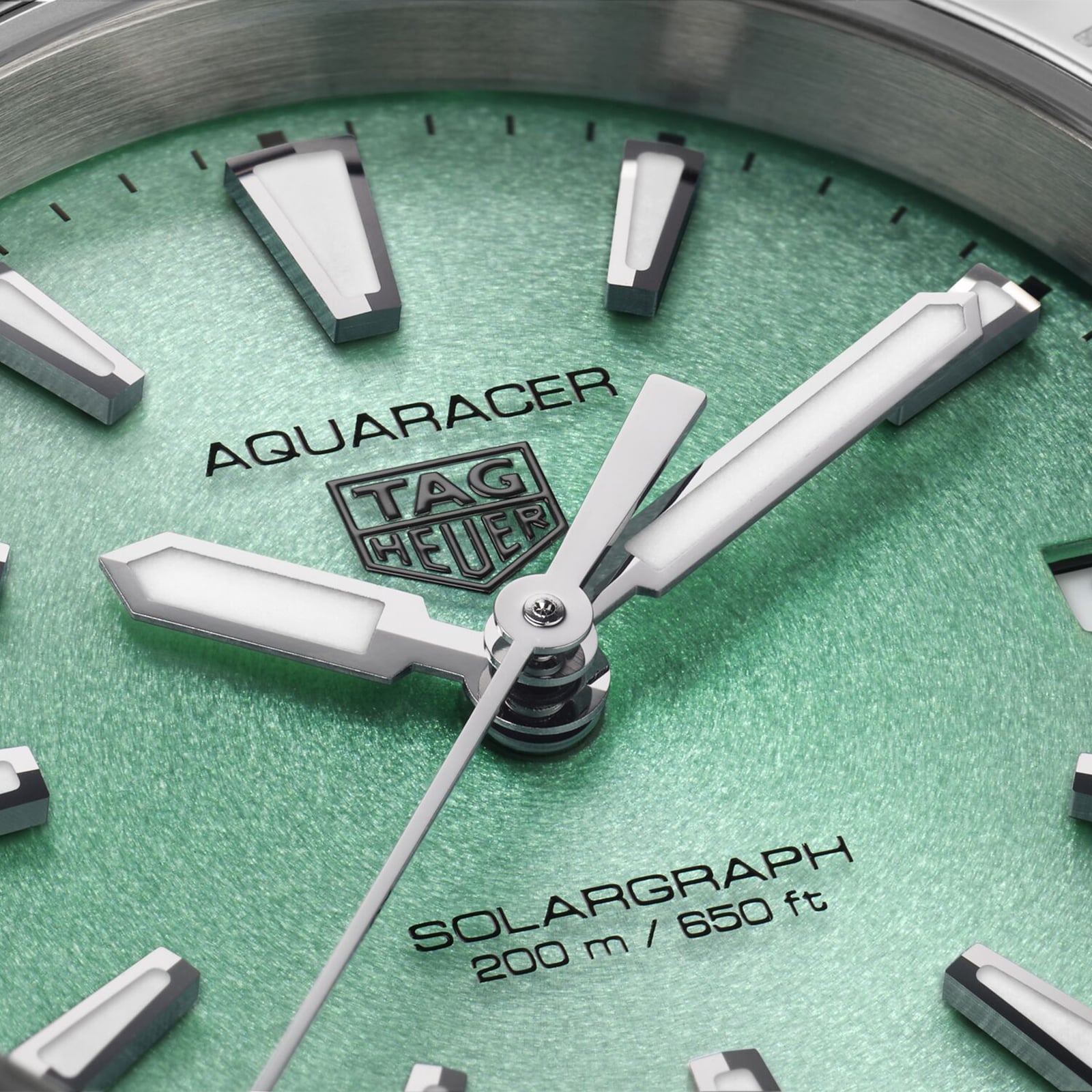 TAG Heuer Aquaracer Solar Green | 34mm Stainless Steel | 200M Water Resistant - Image 3