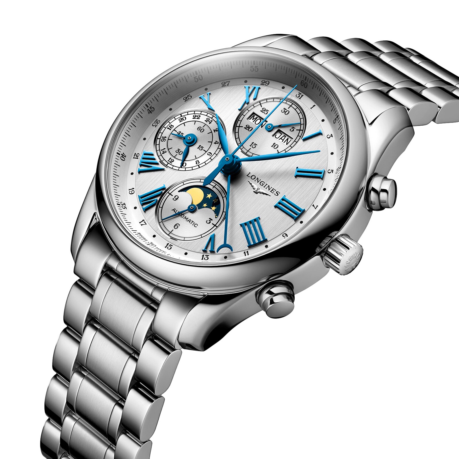 Longines Master Collection L26734716 | Automatic Silver Dial | 40mm Stainless Steel - Image 3