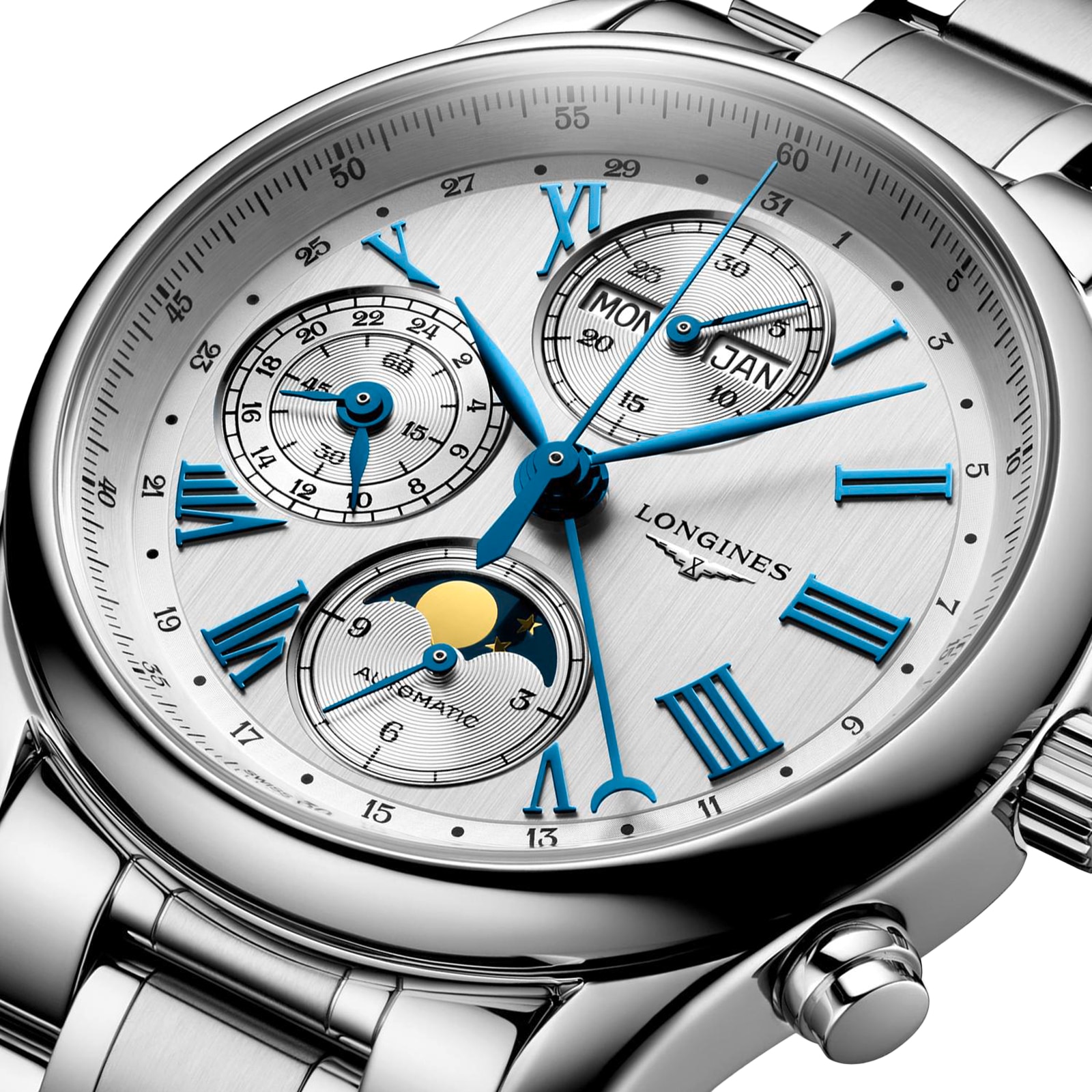 Longines Master Collection L26734716 | Automatic Silver Dial | 40mm Stainless Steel - Image 4