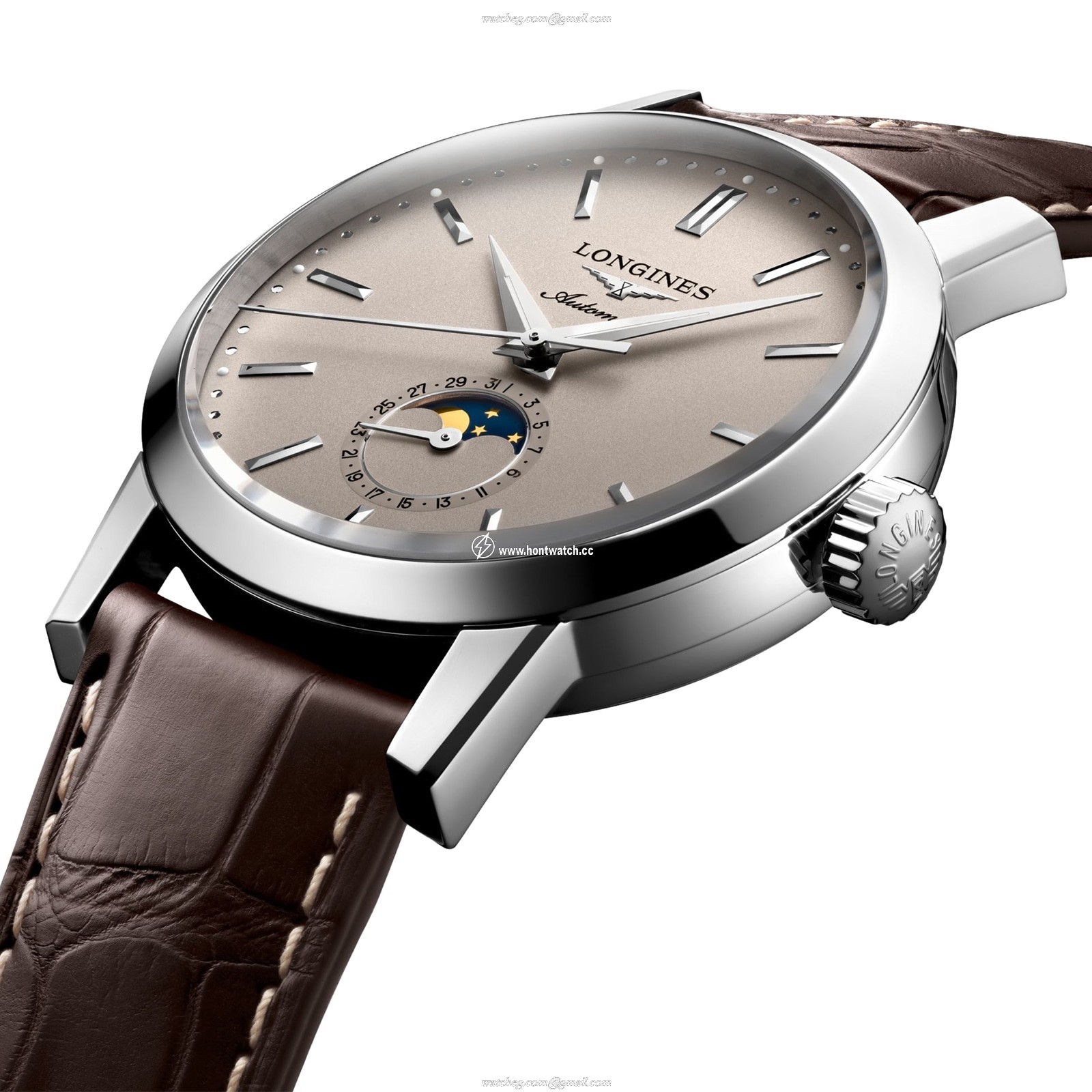Longines 1832 Automatic Watch - Silver Dial 40mm Stainless Steel - Image 2