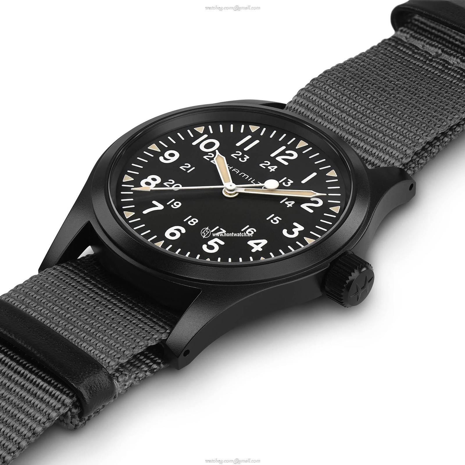 Hamilton Khaki Field H69409930 | 38mm Grey Dial | Mechanical Watch - Image 2