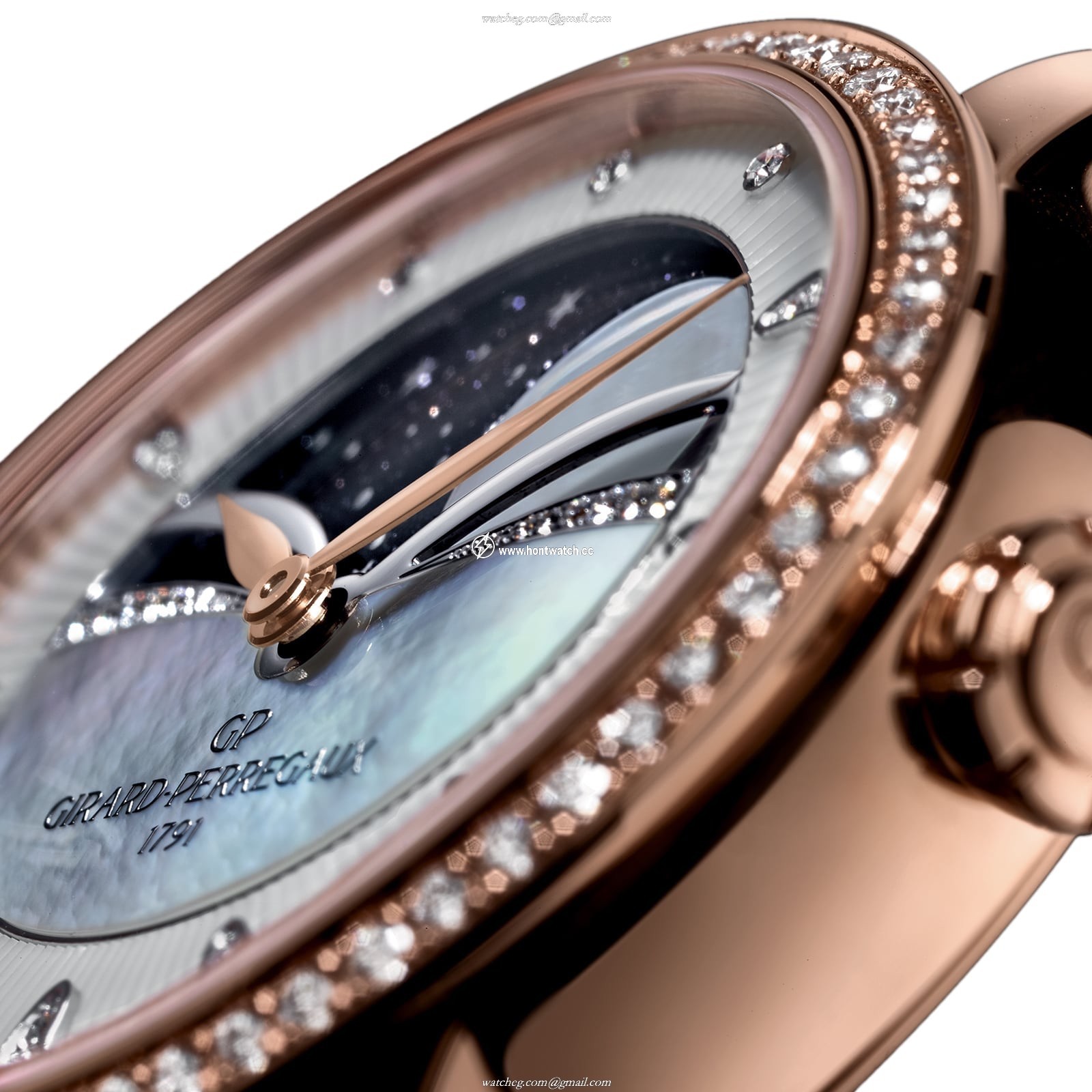 Girard-Perregaux Cats Eye Rose Gold Automatic | Mother of Pearl Dial | 35mm - Image 2