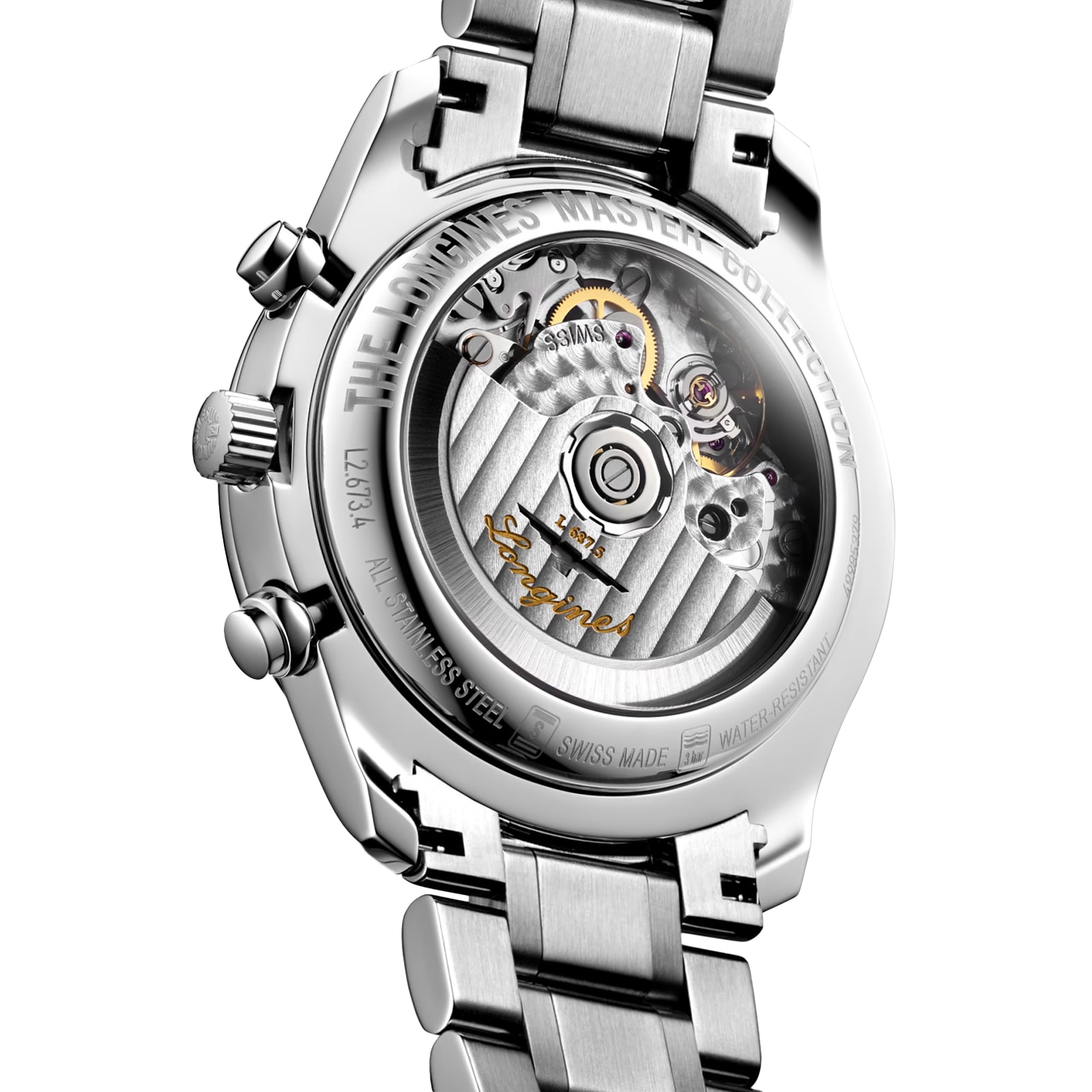 Longines Master Collection L26734616 | 40mm Automatic Grey Dial | Stainless Steel - Image 3