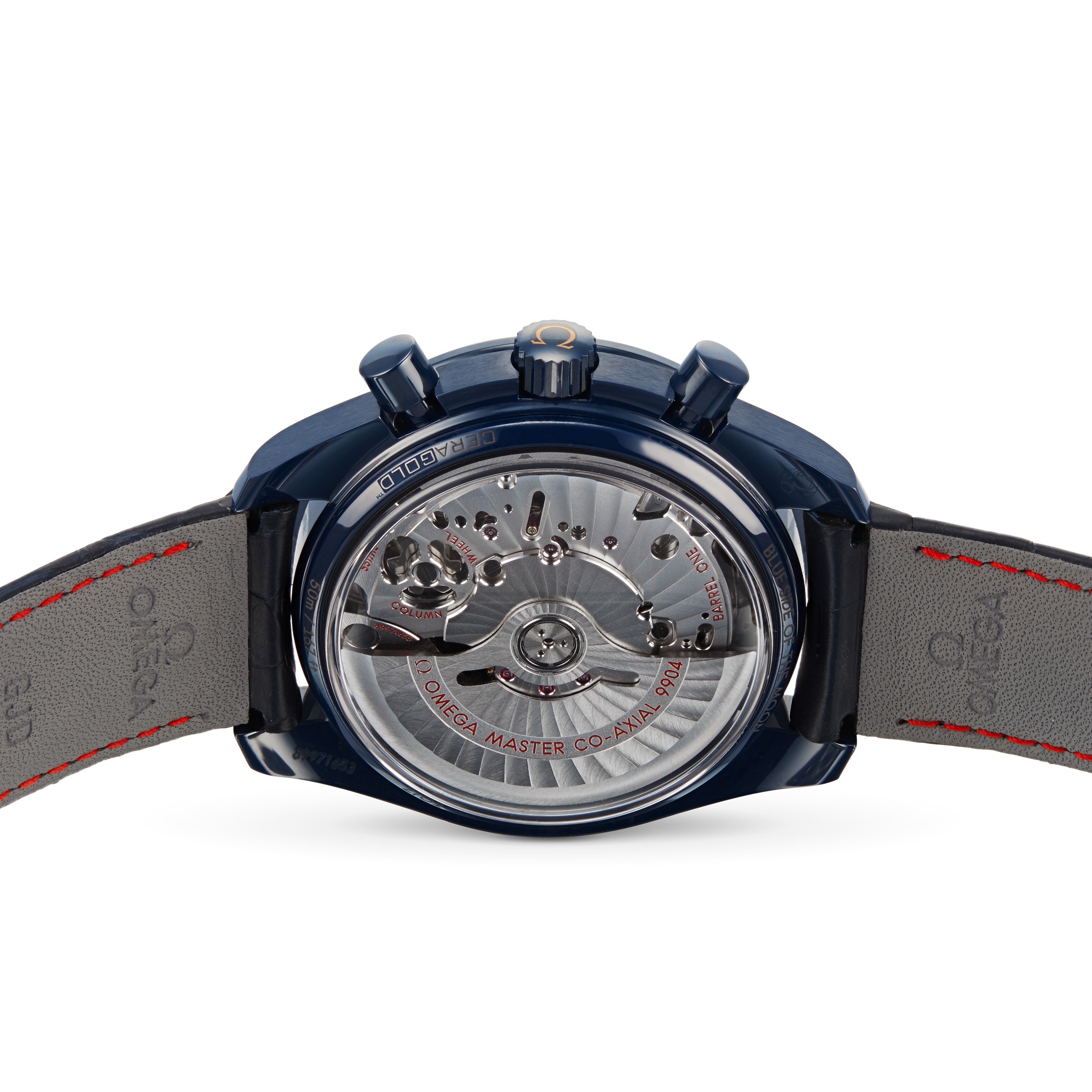 Omega Speedmaster Blue Ceramic Automatic Watch - 44mm Blue Dial | Replica - Image 4