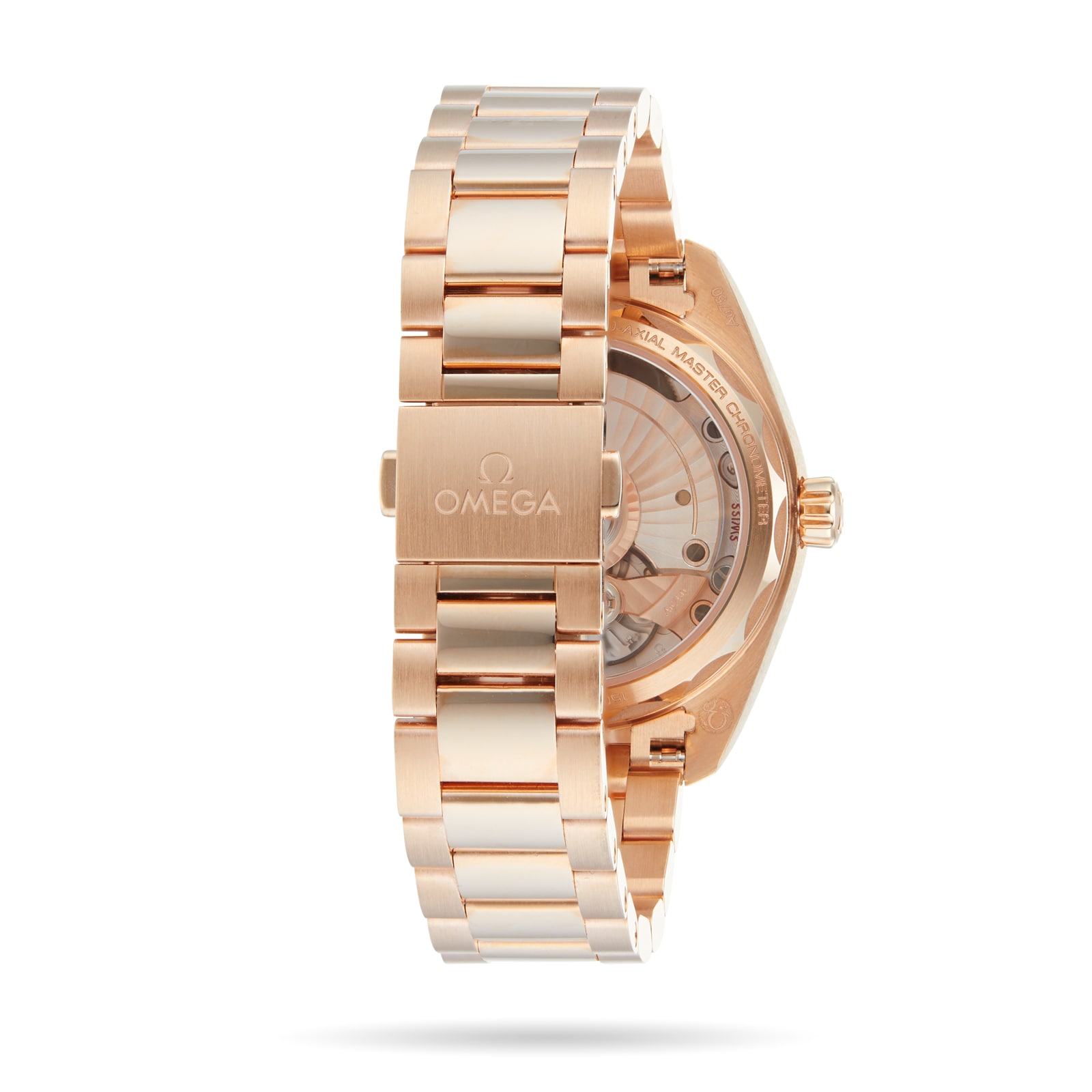 Omega Seamaster Aqua Terra 34mm | 18ct Rose Gold | Diamond Dial | Automatic - Image 4
