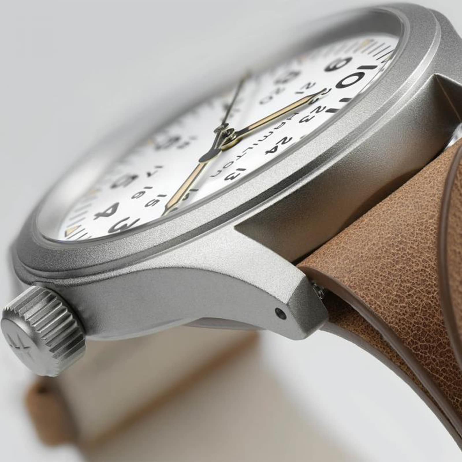 Hamilton Khaki Field H69439511 Mechanical Watch - 38mm Stainless Steel - White Dial - Image 4