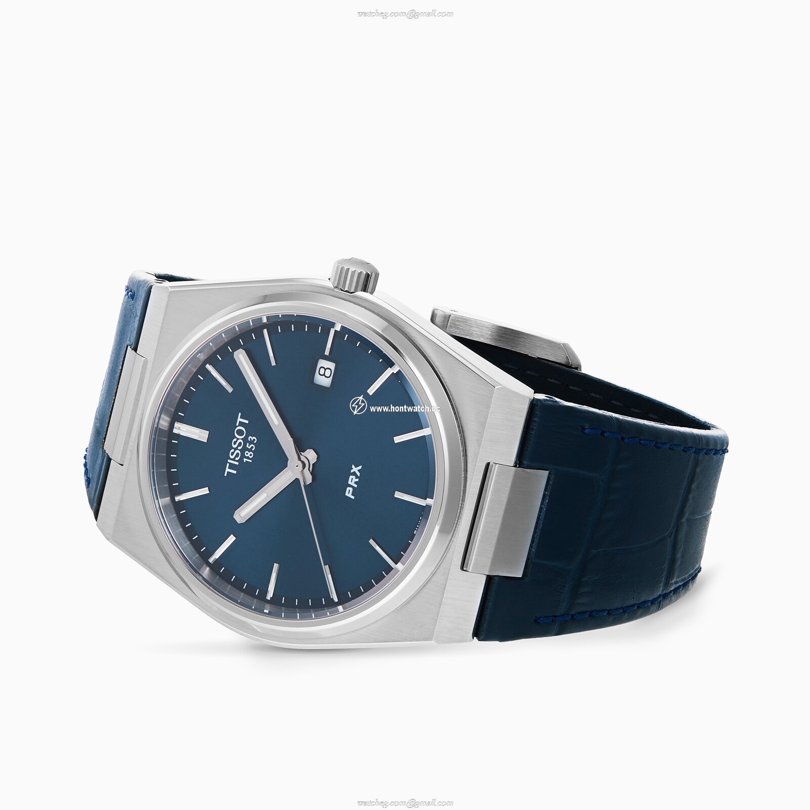 Tissot T-Classic PRX Quartz Watch - Blue Dial - Stainless Steel - 40mm - Image 2