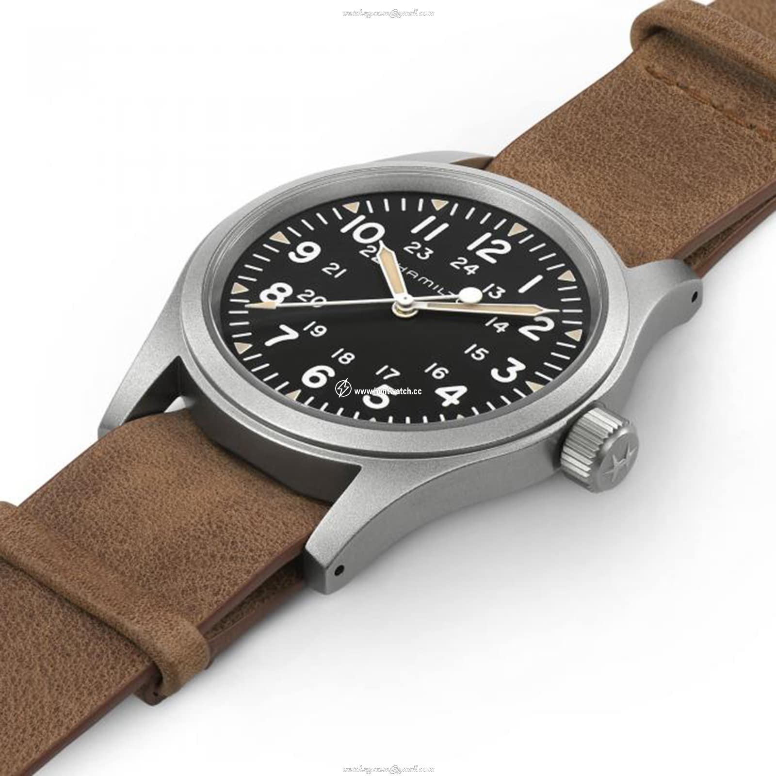 Hamilton Khaki Field H69439531 | 38mm Black Dial | Mechanical Watch - Image 2