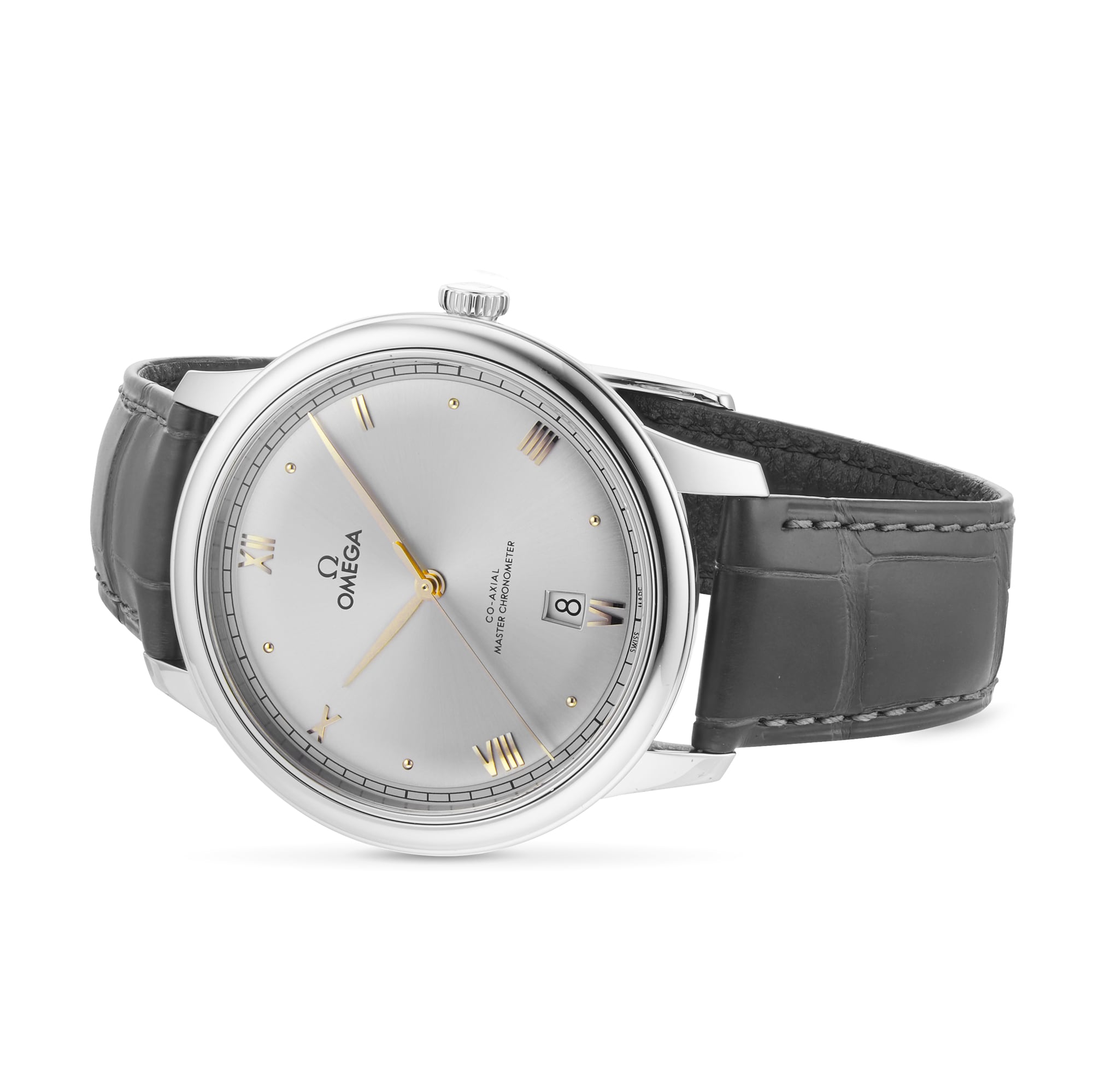 Omega De Ville Prestige 40mm Automatic Grey Dial Stainless Steel Watch - Image 3