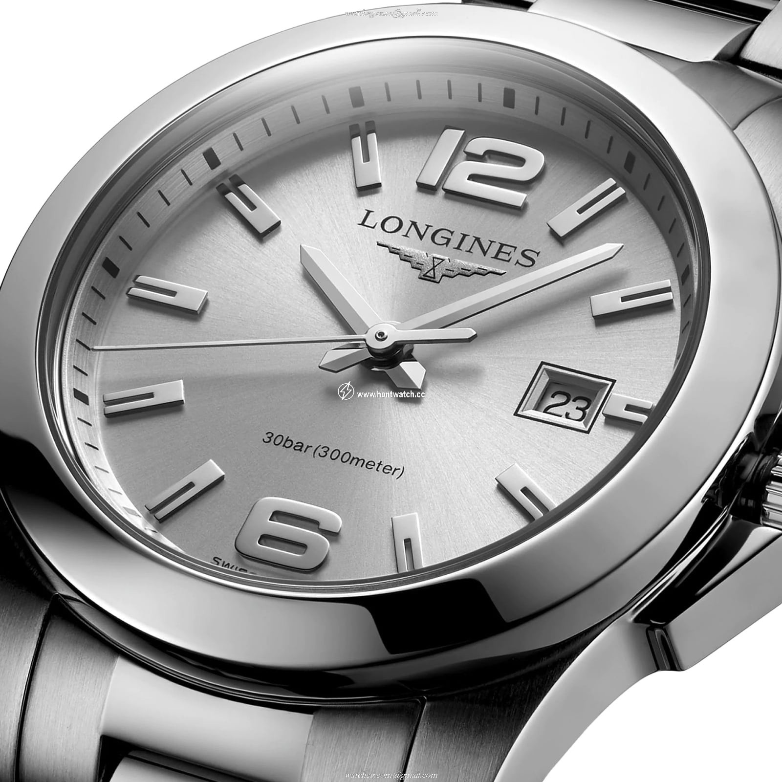 Longines Conquest L33764766 Silver Dial - Quartz - 29.5mm Stainless Steel - Image 2
