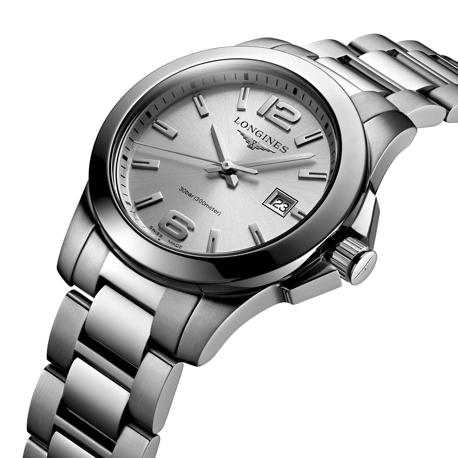 Longines Conquest L33764766 Silver Dial - Quartz - 29.5mm Stainless Steel - Image 3