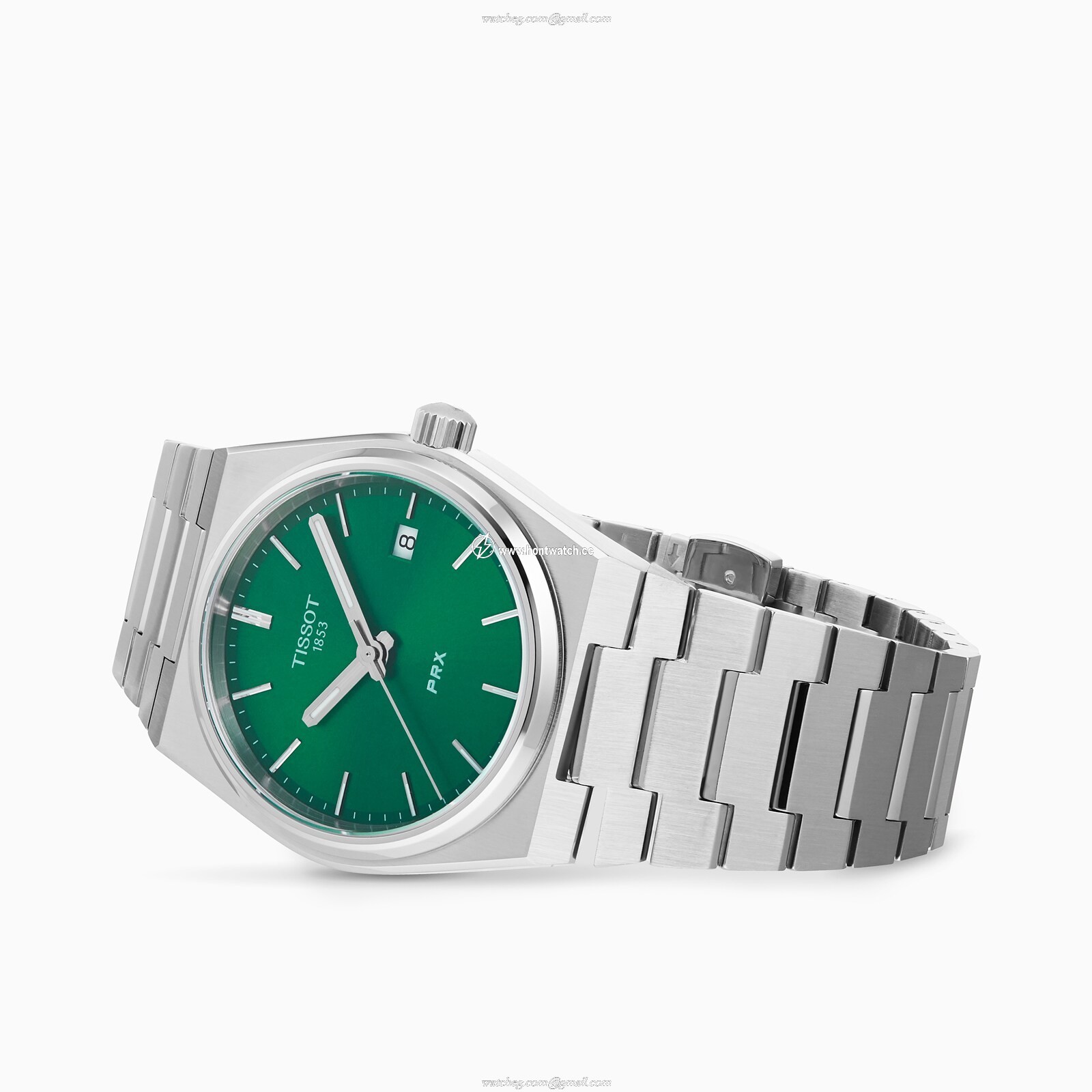 Tissot T-Classic T1372101108100 | 35mm Green Dial | Stainless Steel Quartz Watch - Image 2