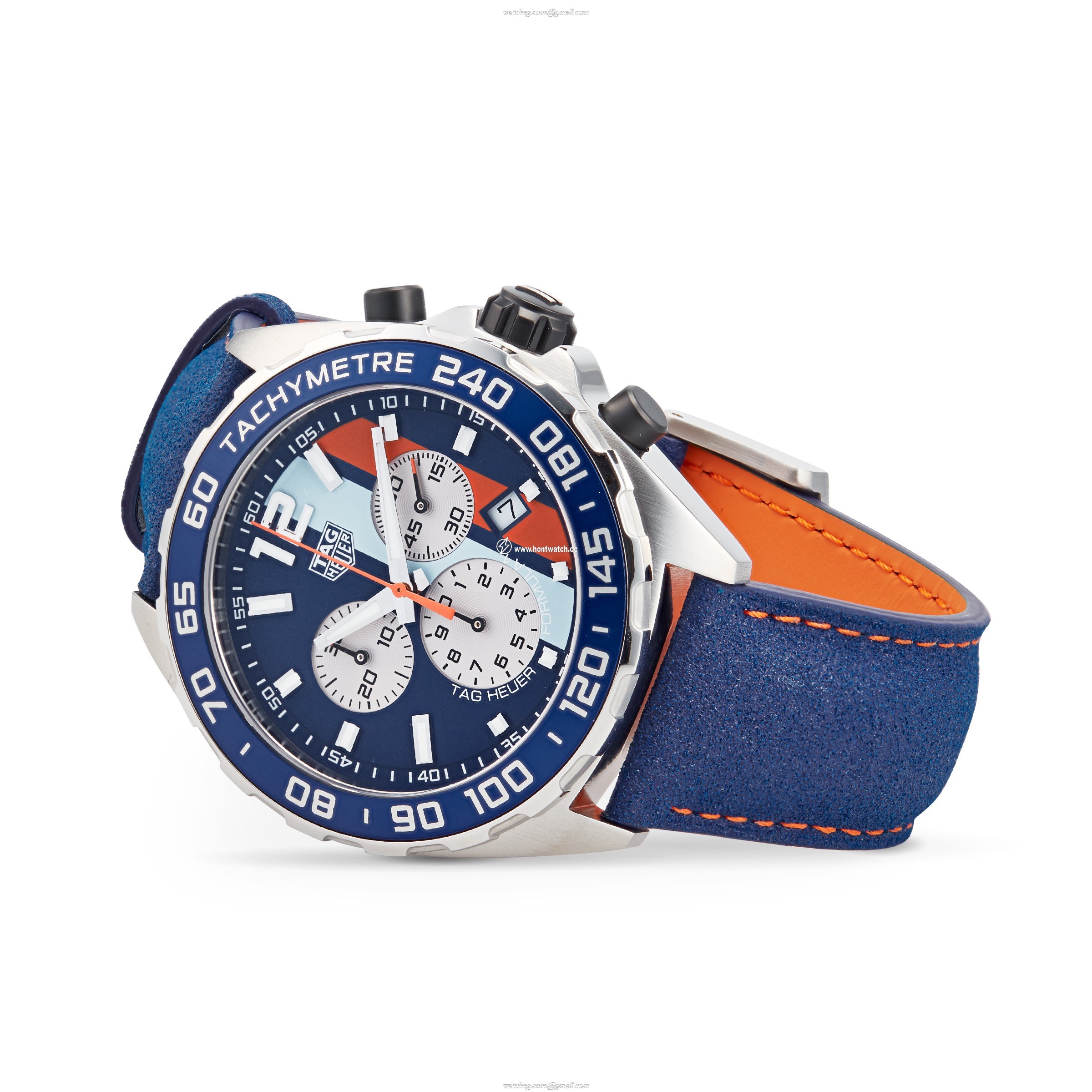 TAG Heuer Formula 1 Gulf Chronograph | 43mm Blue Dial Quartz Watch - Image 2