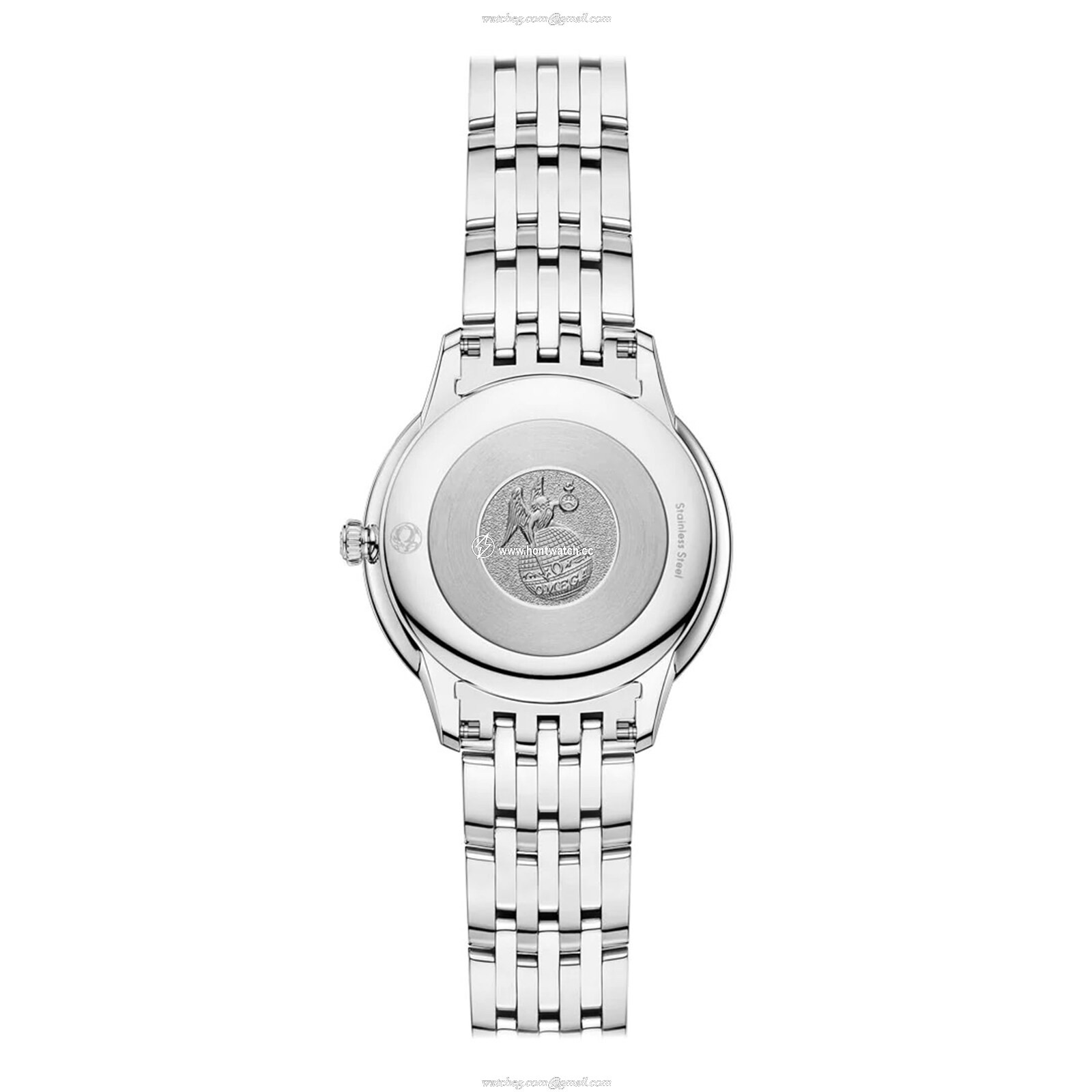 Omega De Ville Prestige Replica - 30mm Stainless Steel Quartz Watch - Silver Dial - Image 2